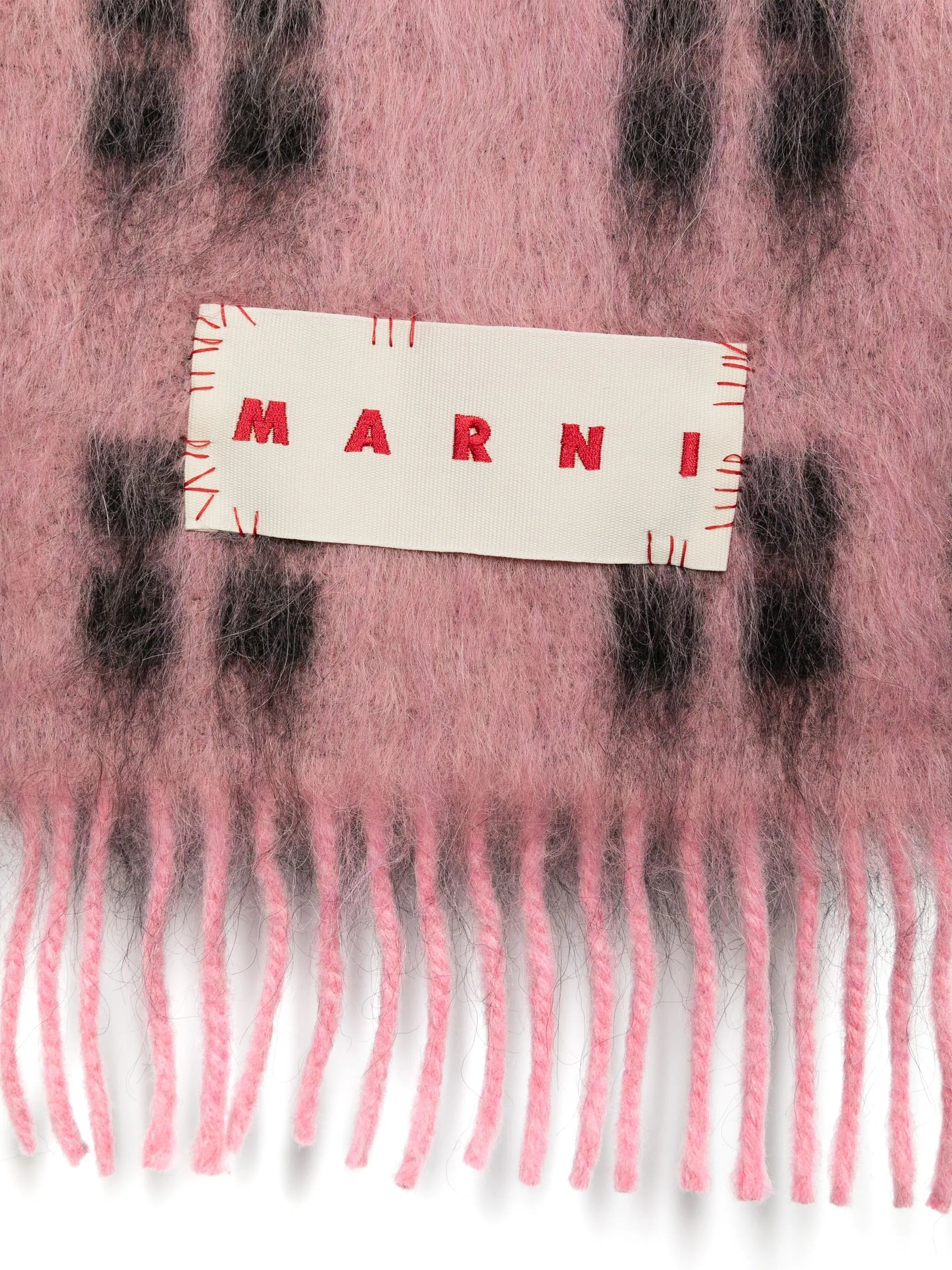 logo-patch scarf