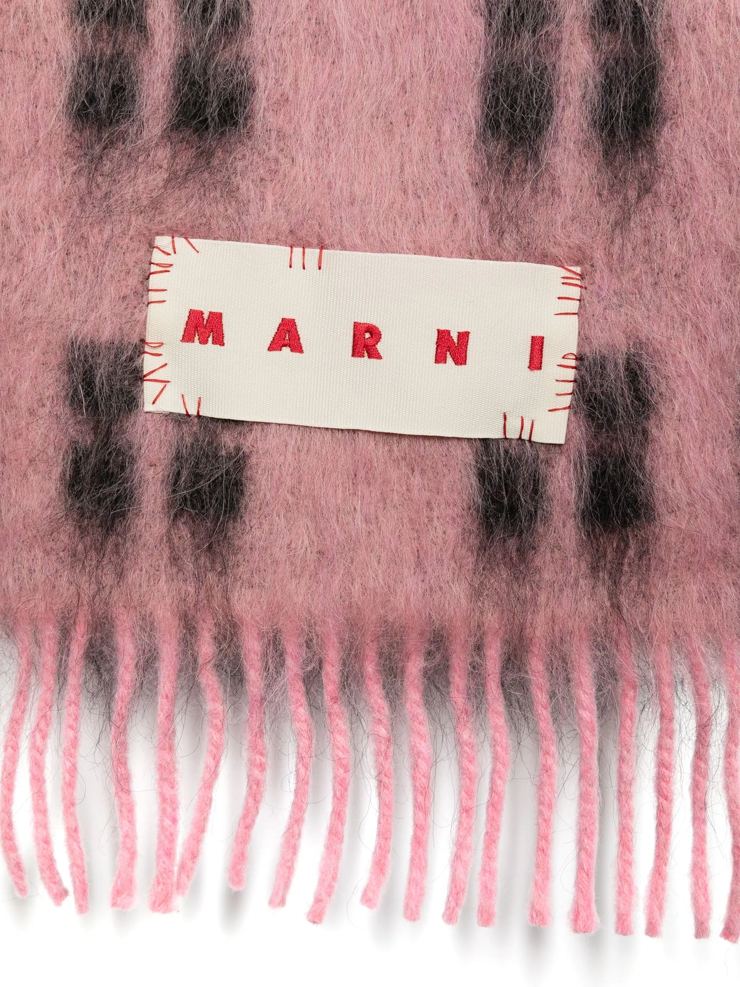 logo-patch scarf