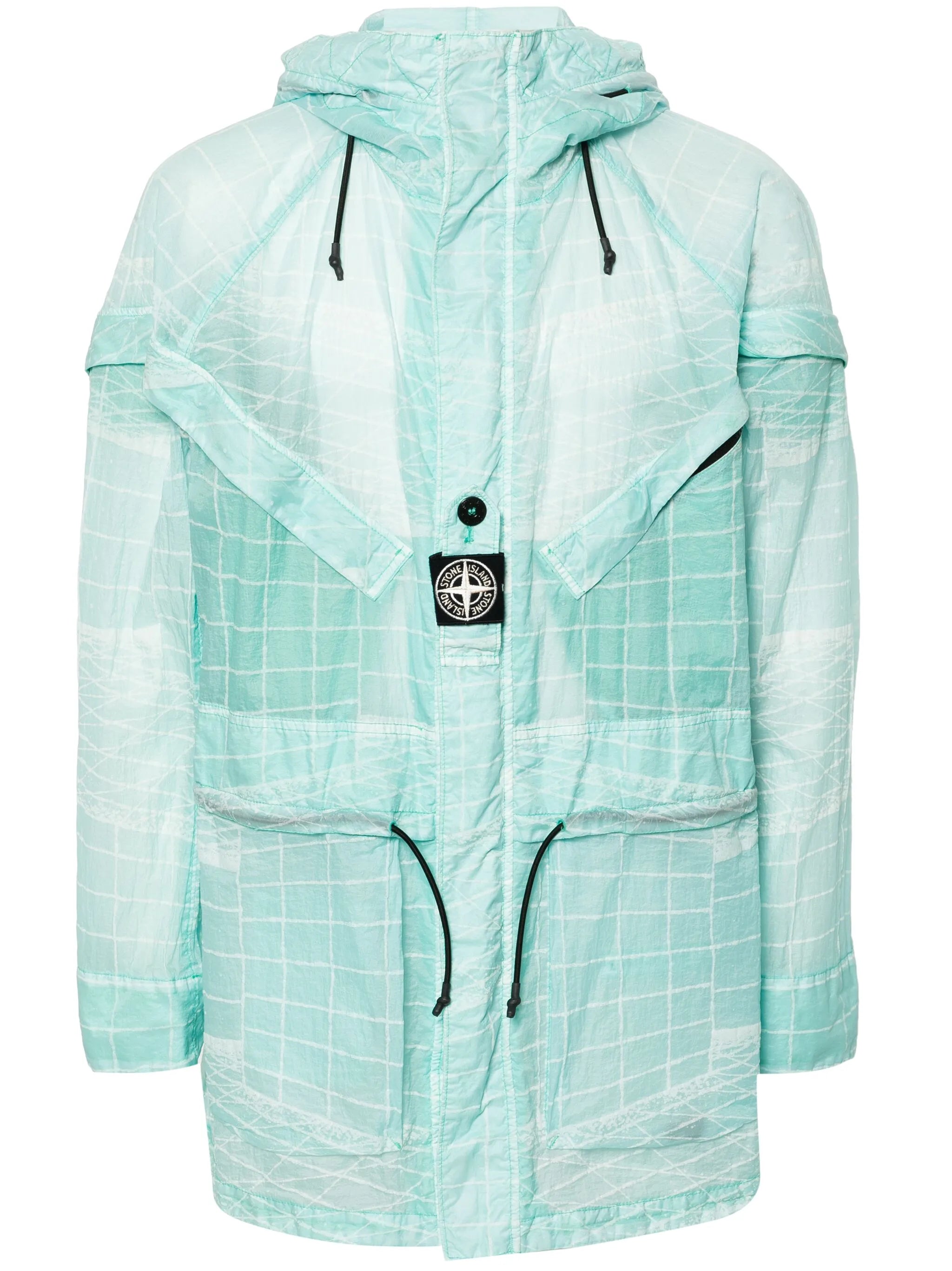 Compass-badge parka