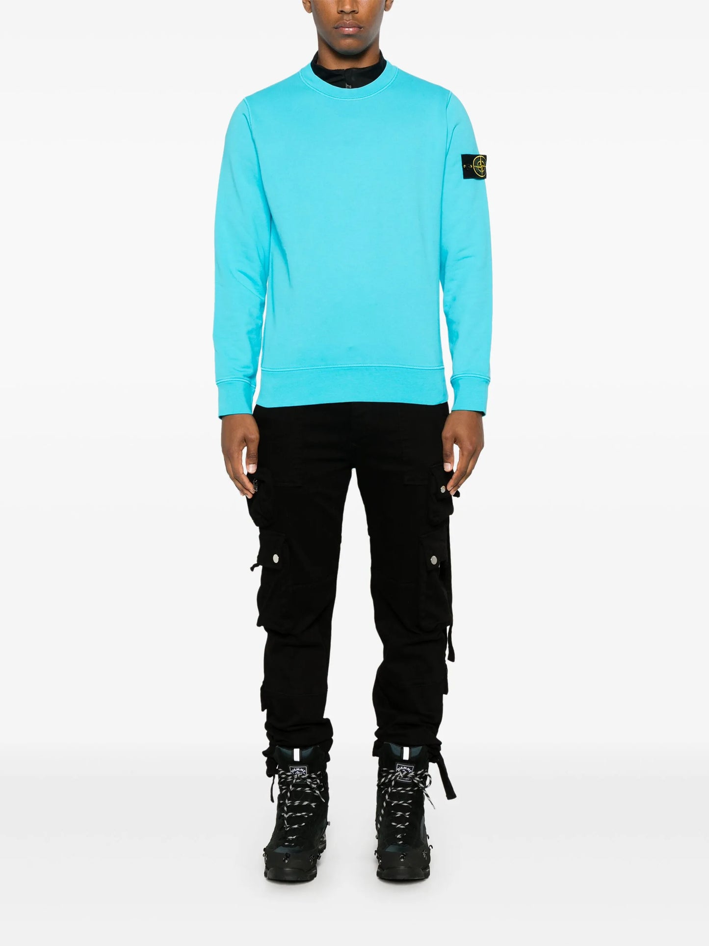 Compass-badge sweatshirt