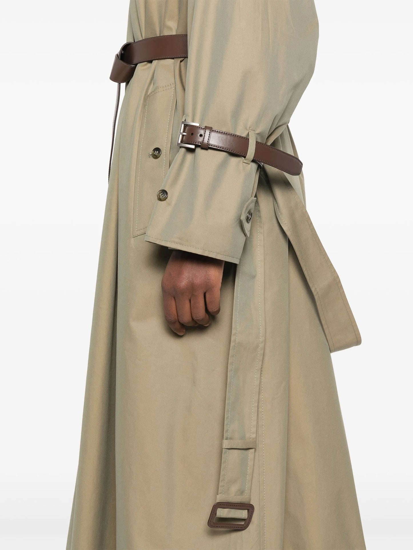 belted trench coat