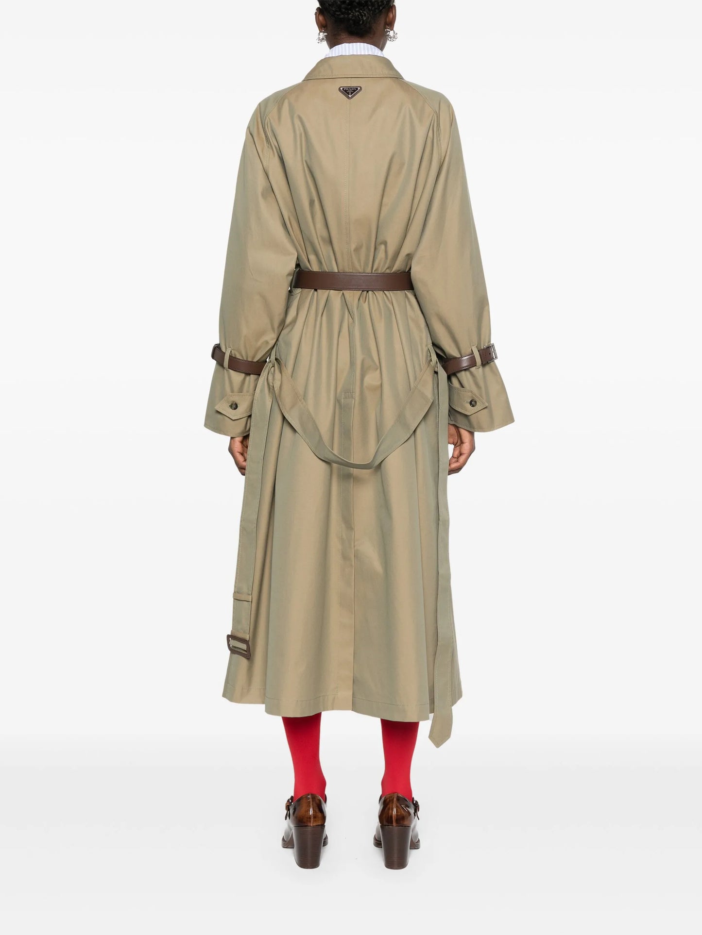 belted trench coat