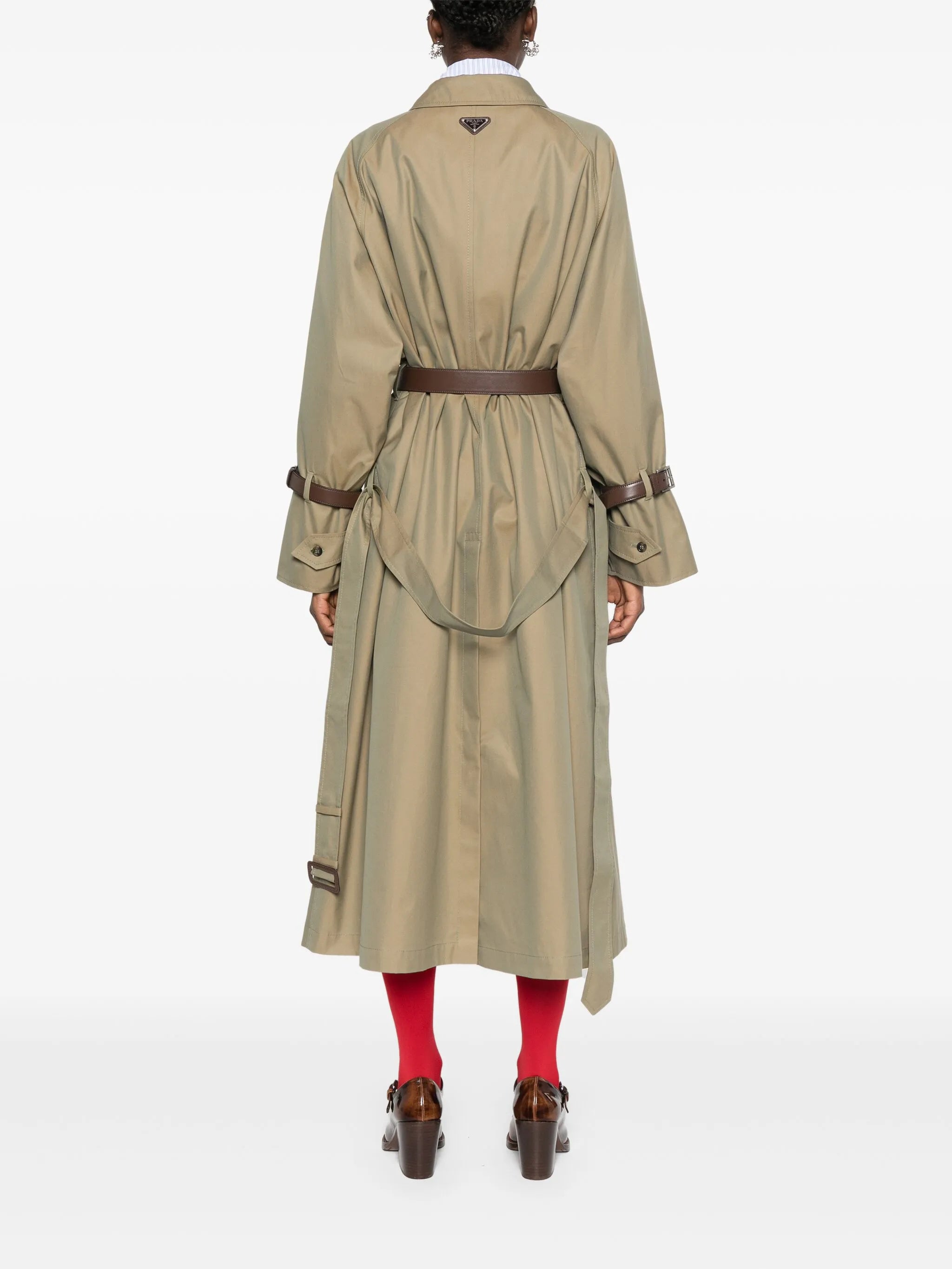 belted trench coat