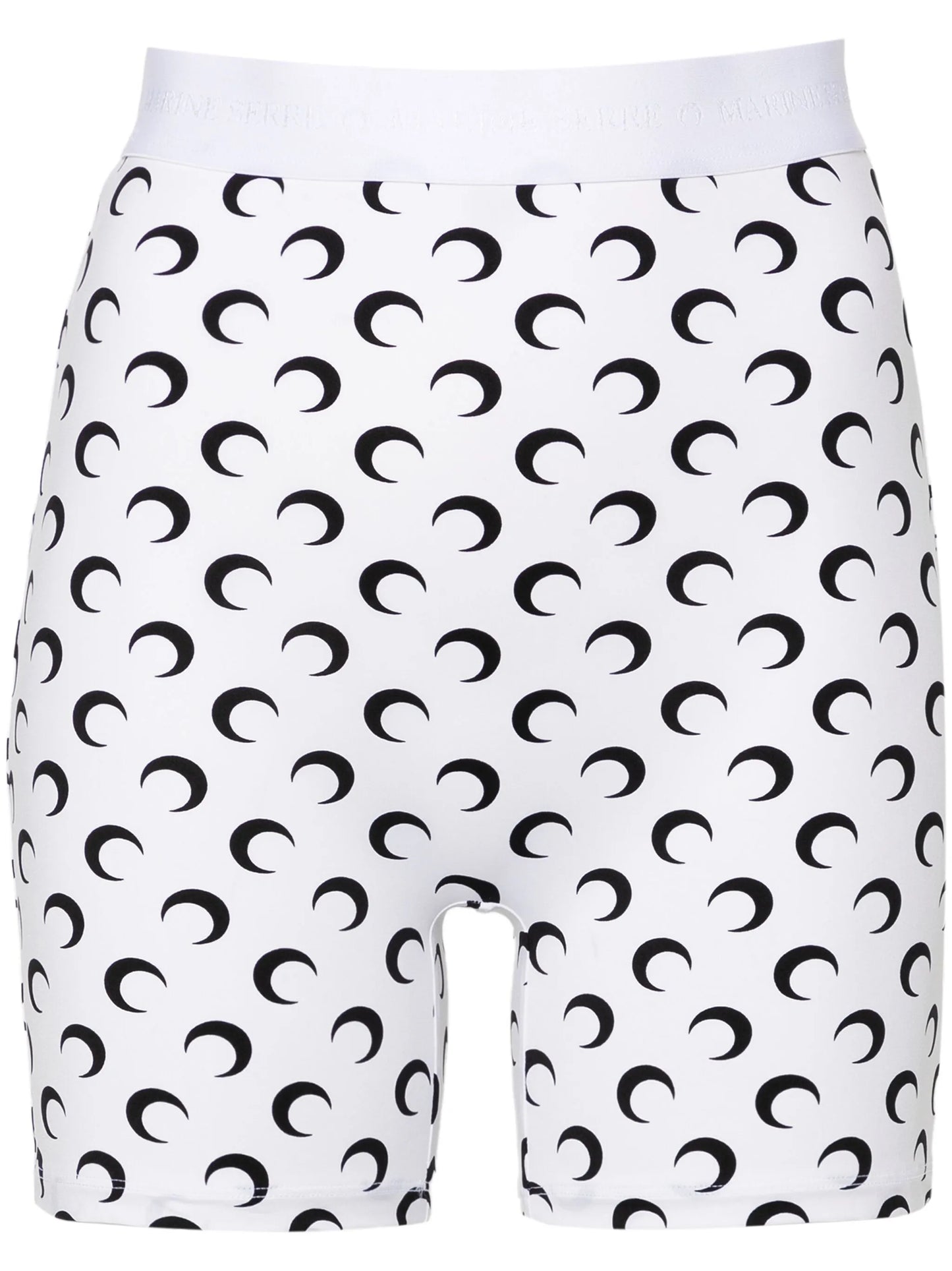 recycled moon jersey mini shorts