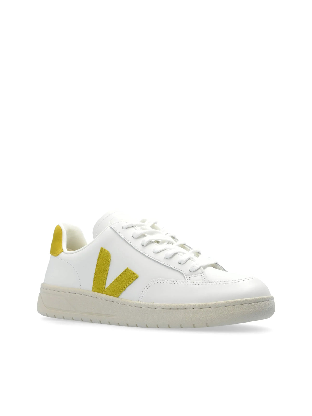 V12 Chromefree leather sneakers