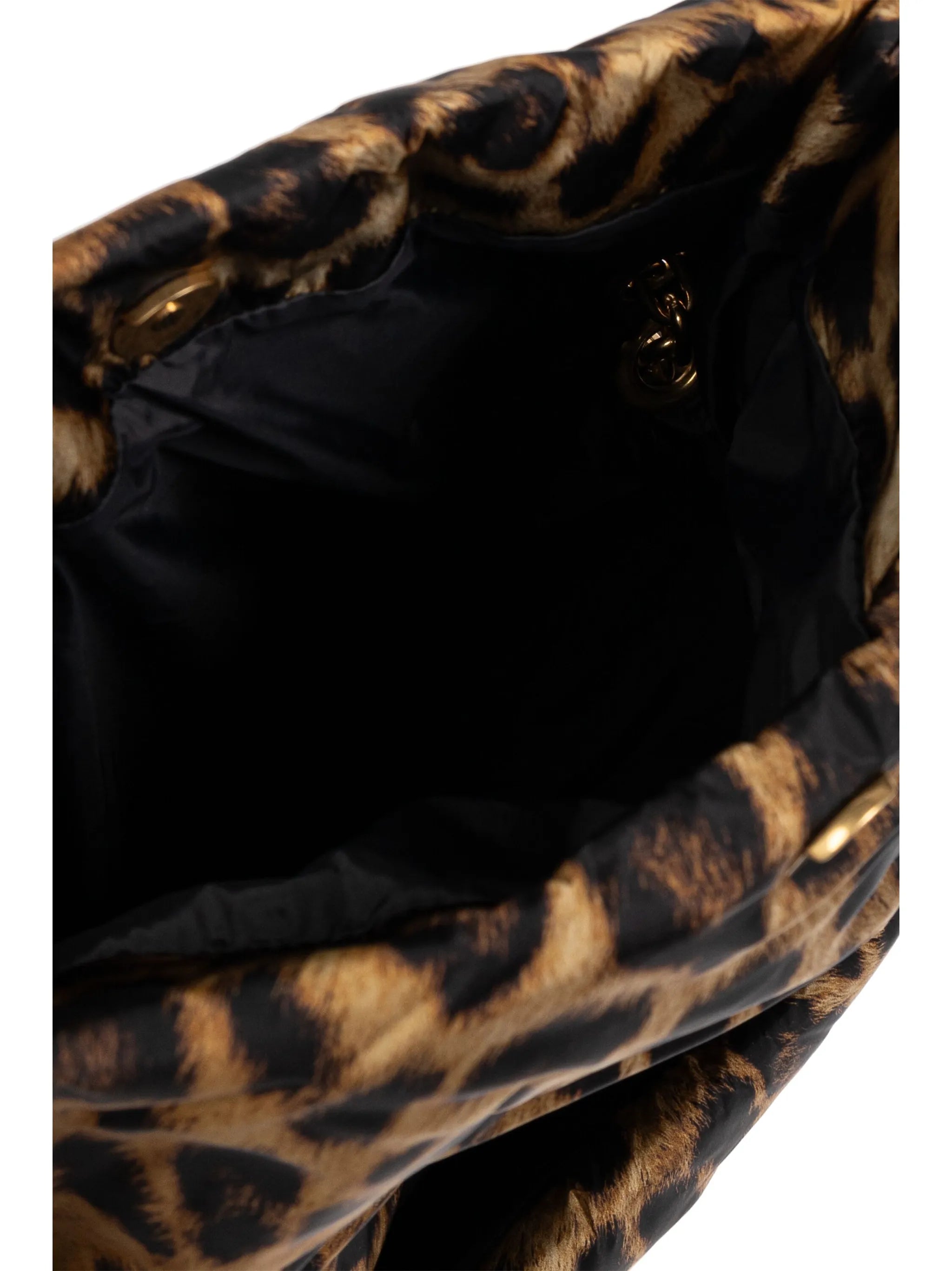 Monaco leopard-print shoulder bag