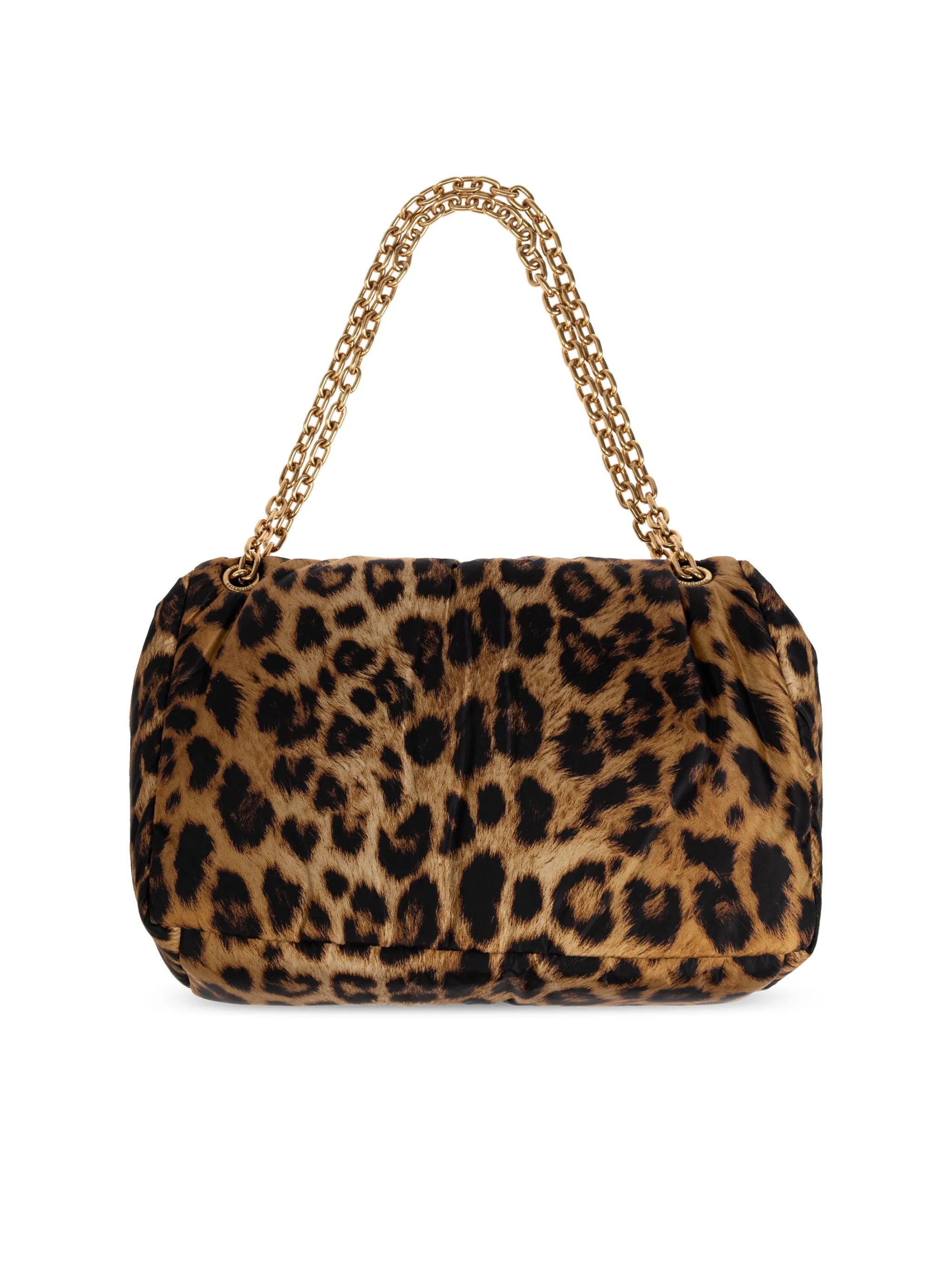 Monaco leopard-print shoulder bag