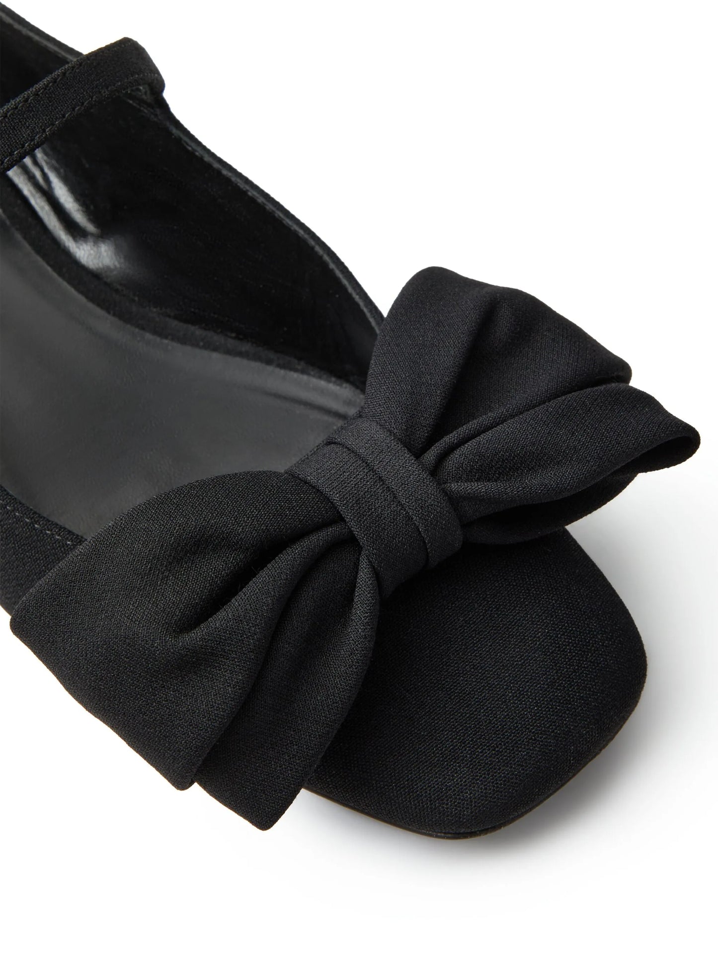 Bow detailing ballerinas