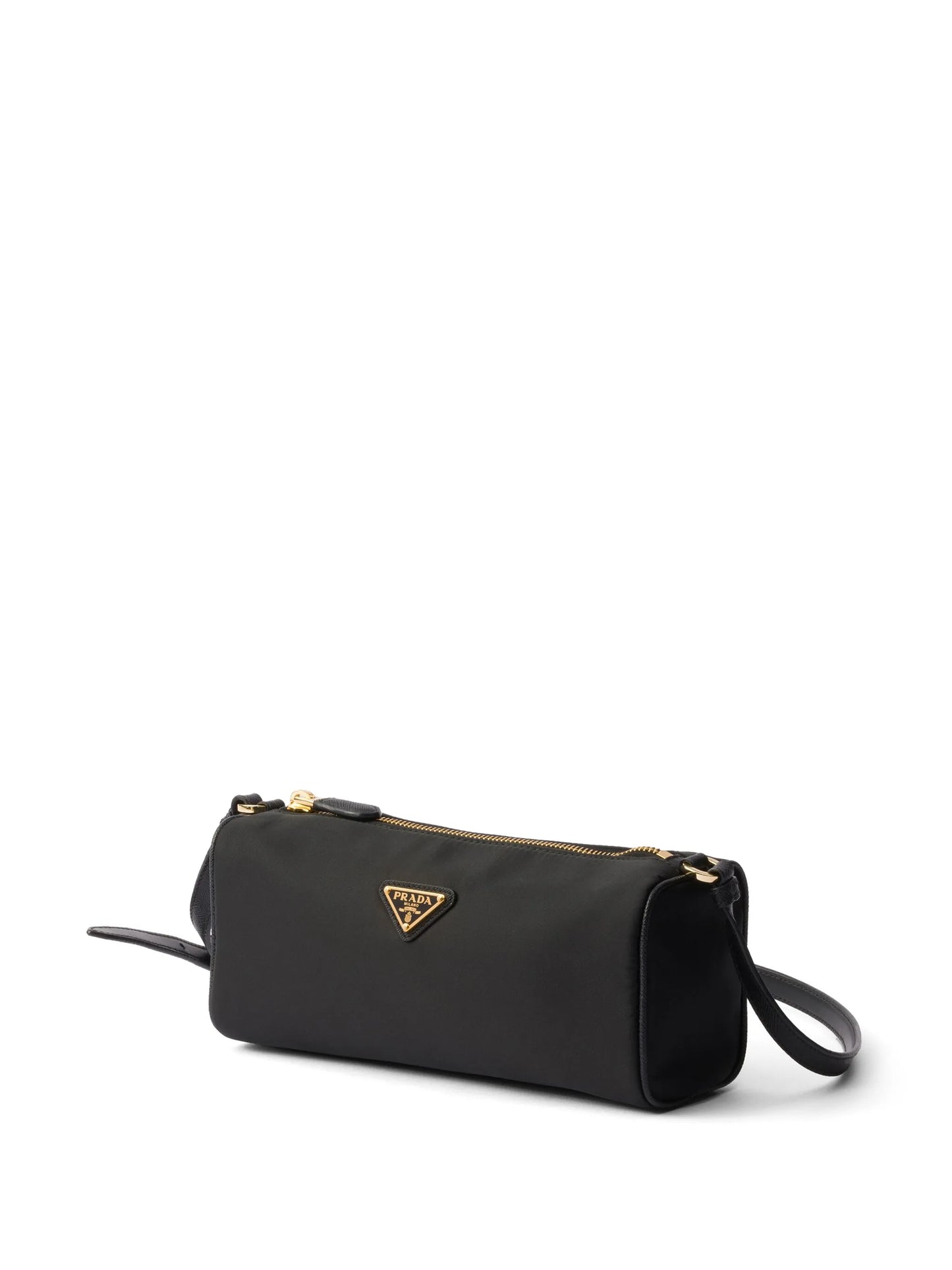 triangle logo pouch