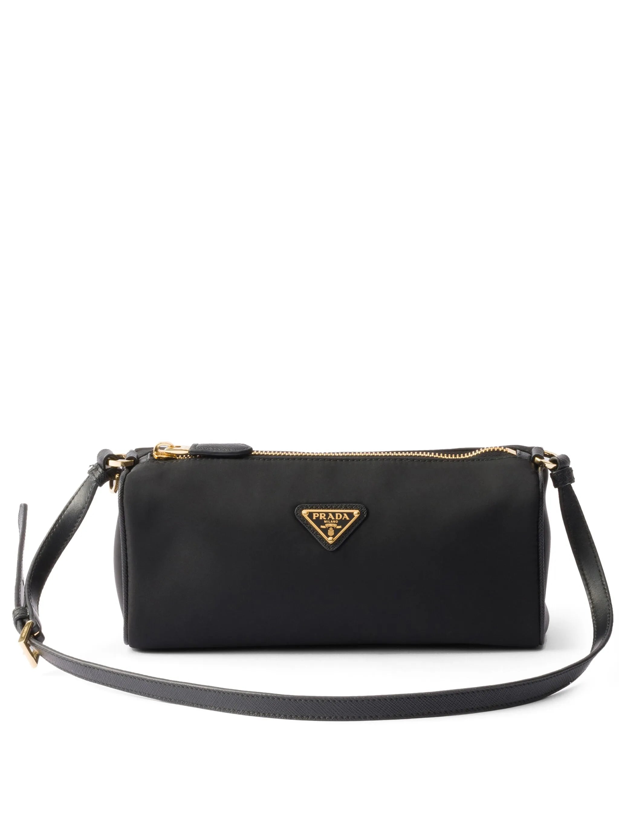 triangle logo pouch