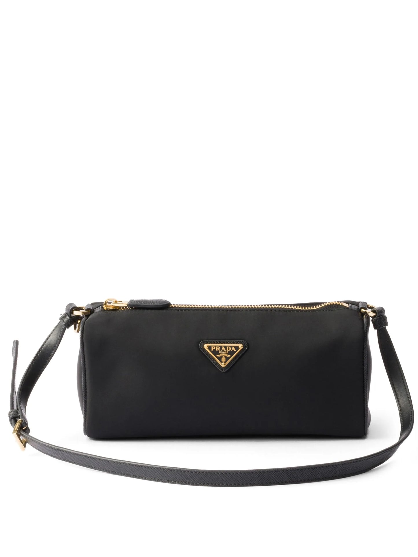 triangle logo pouch