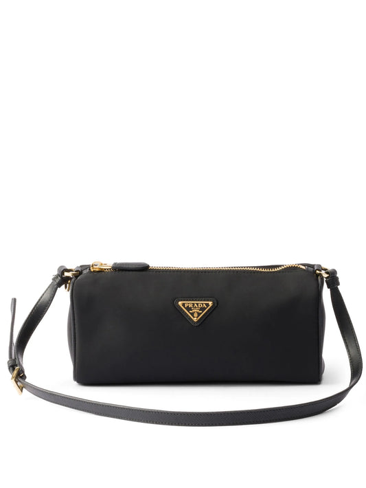 triangle logo pouch