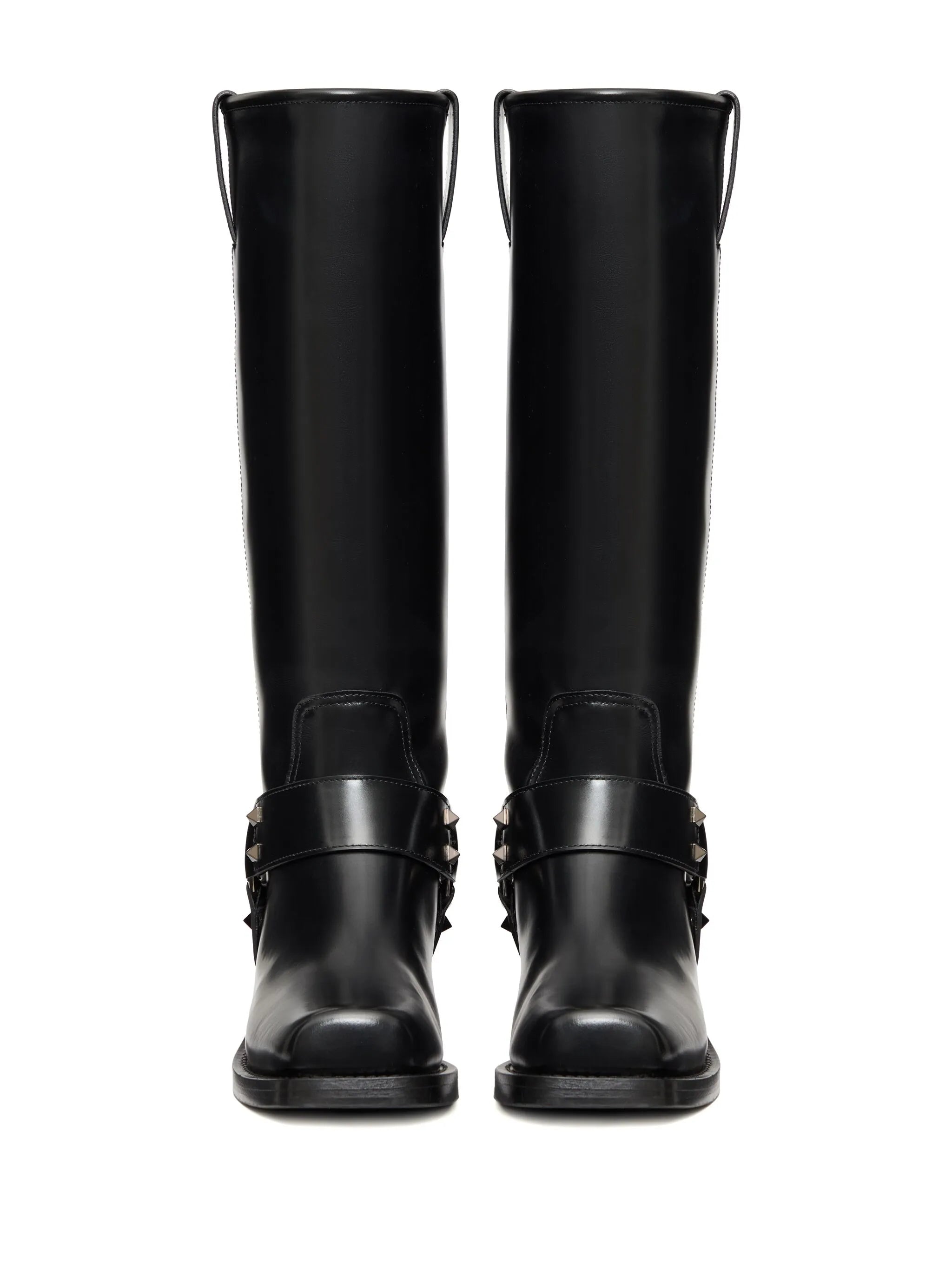 40mm Rockstud biker boots