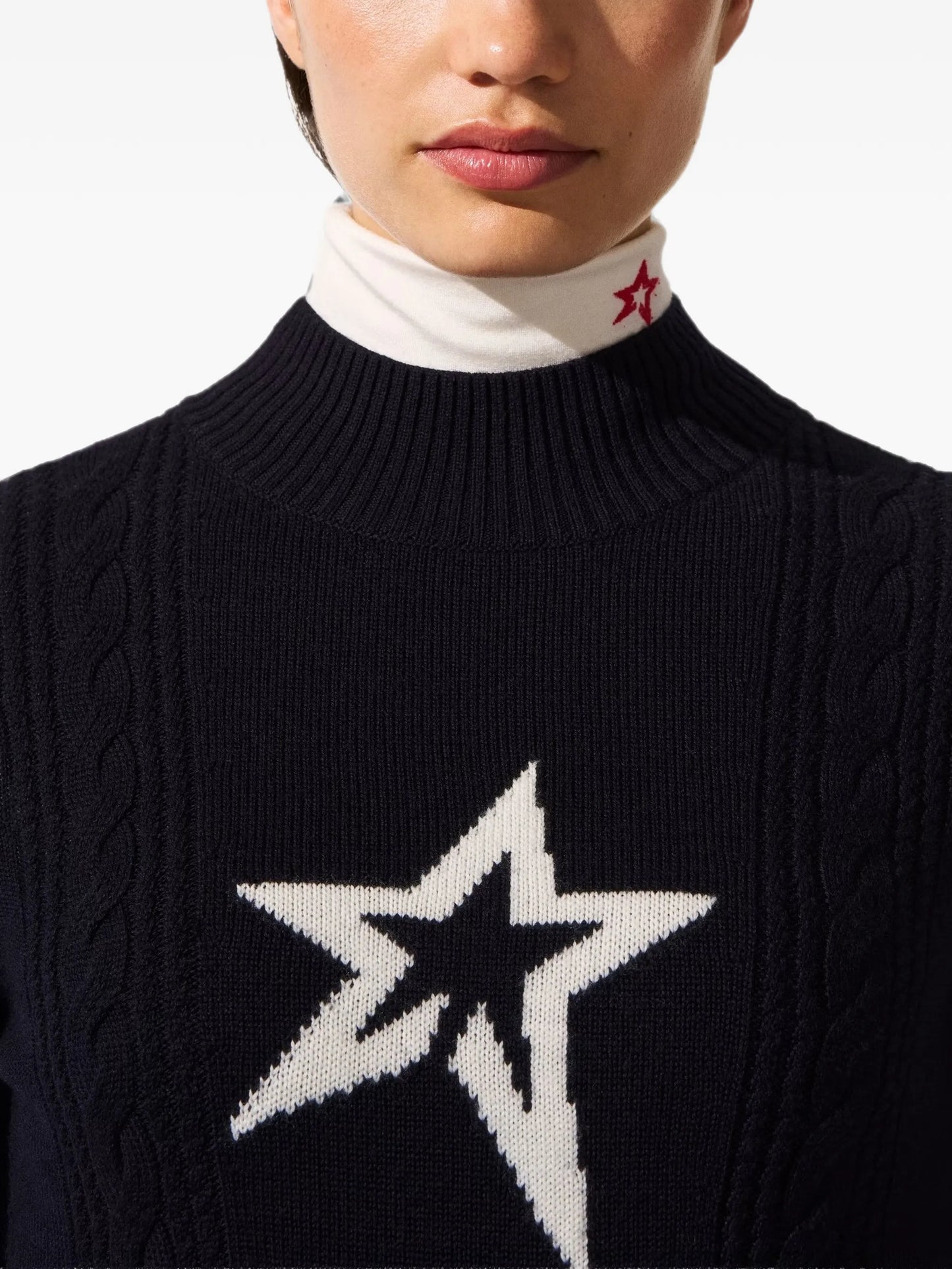 Cable sweater