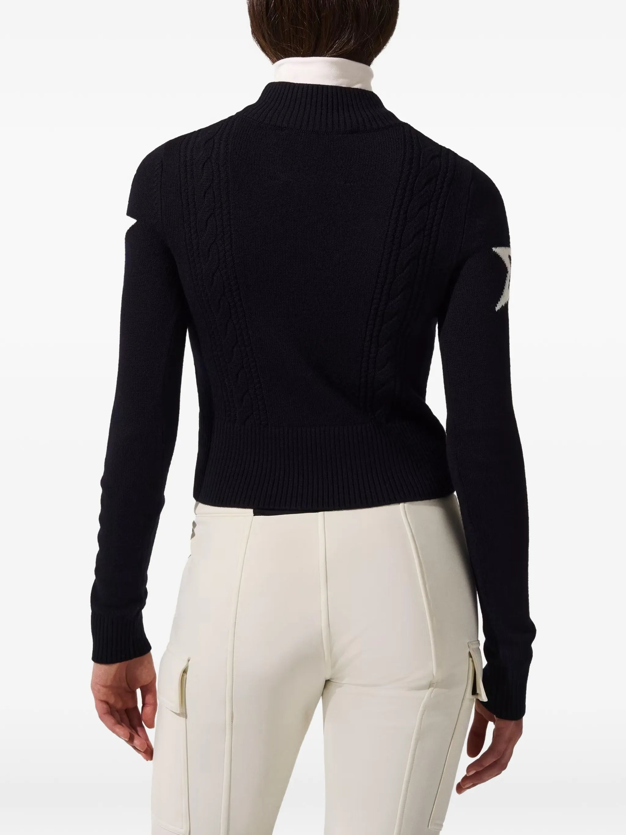 Cable sweater