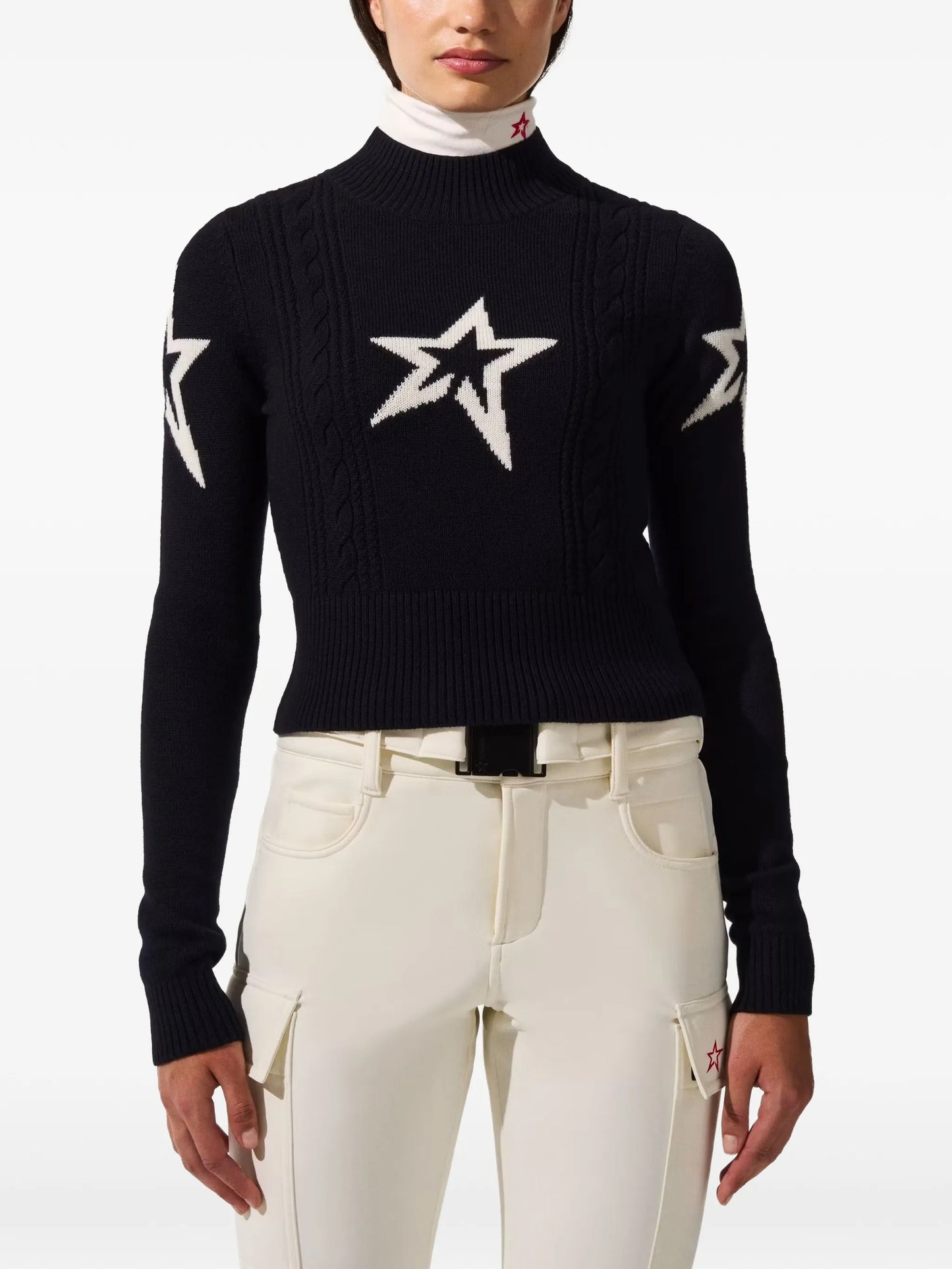 Cable sweater