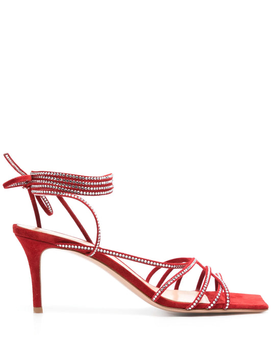 70mm crystal-embellished sandals