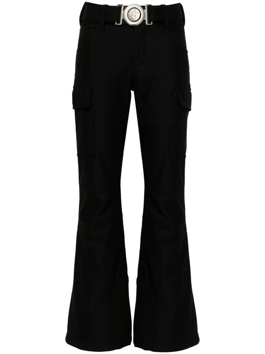 mid-rise cargo ski trousers