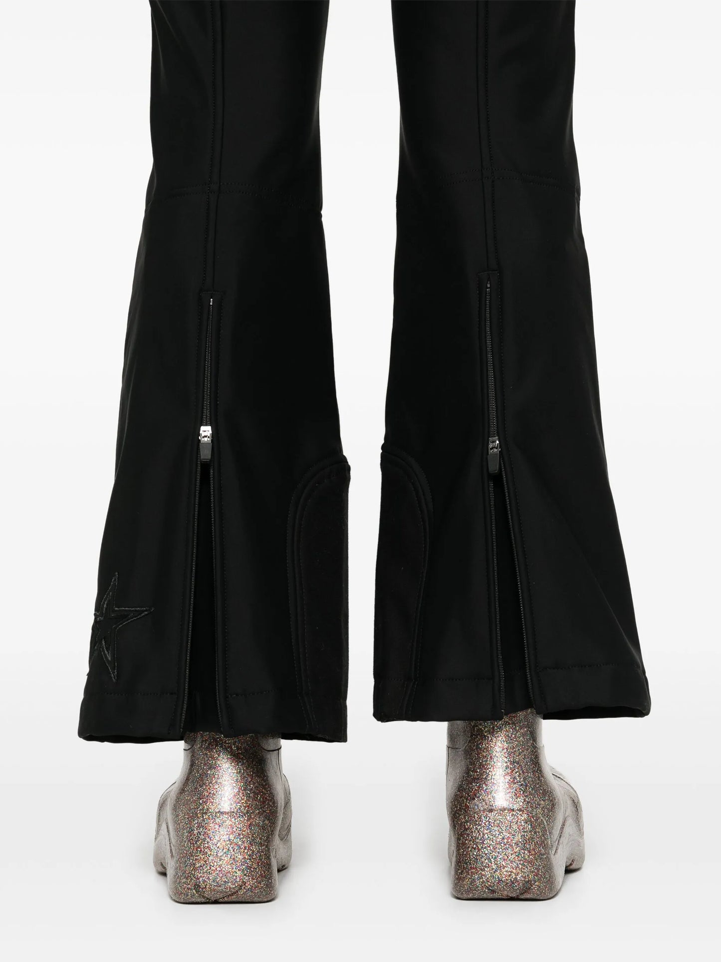 mid-rise cargo ski trousers