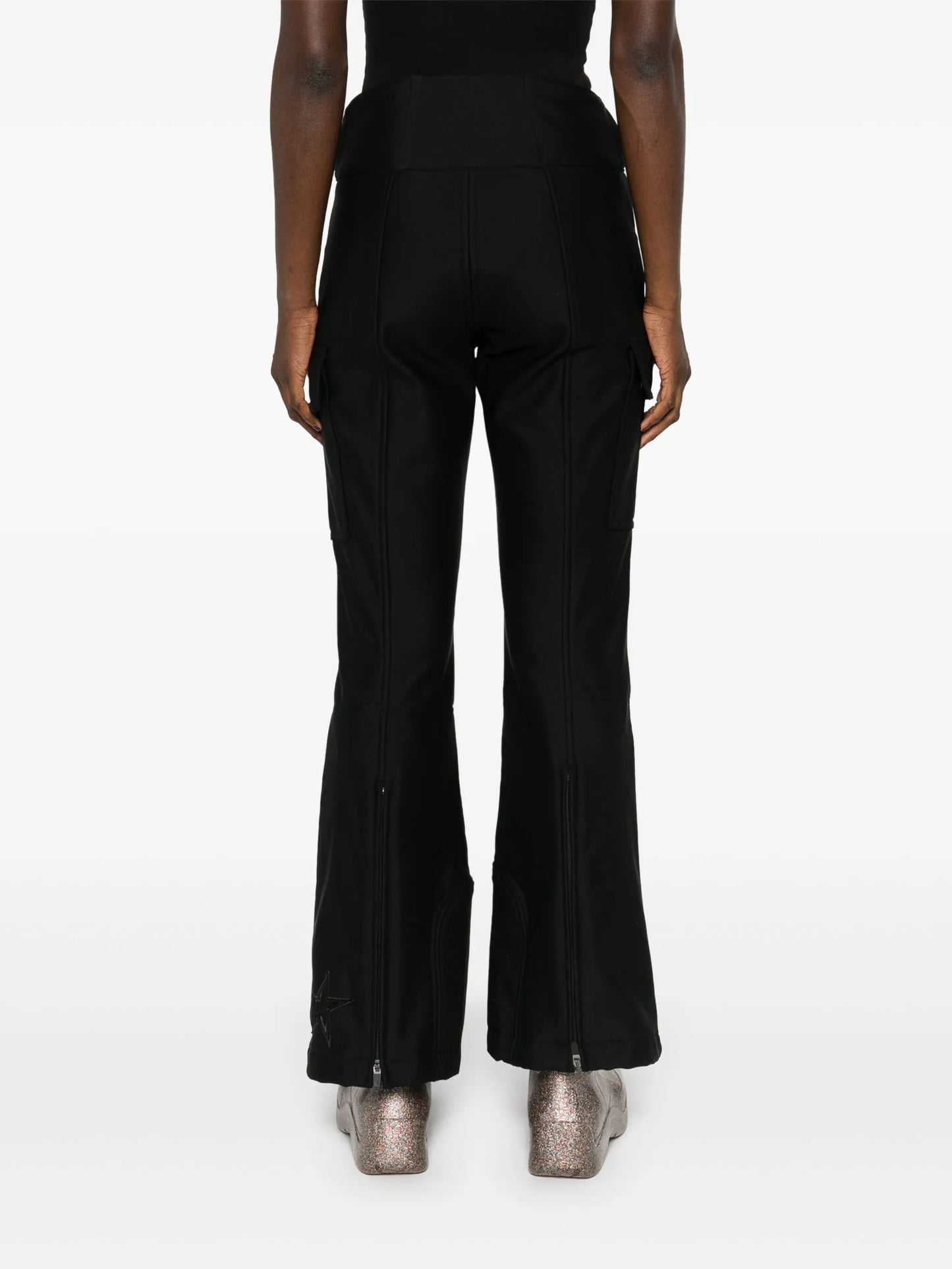 mid-rise cargo ski trousers
