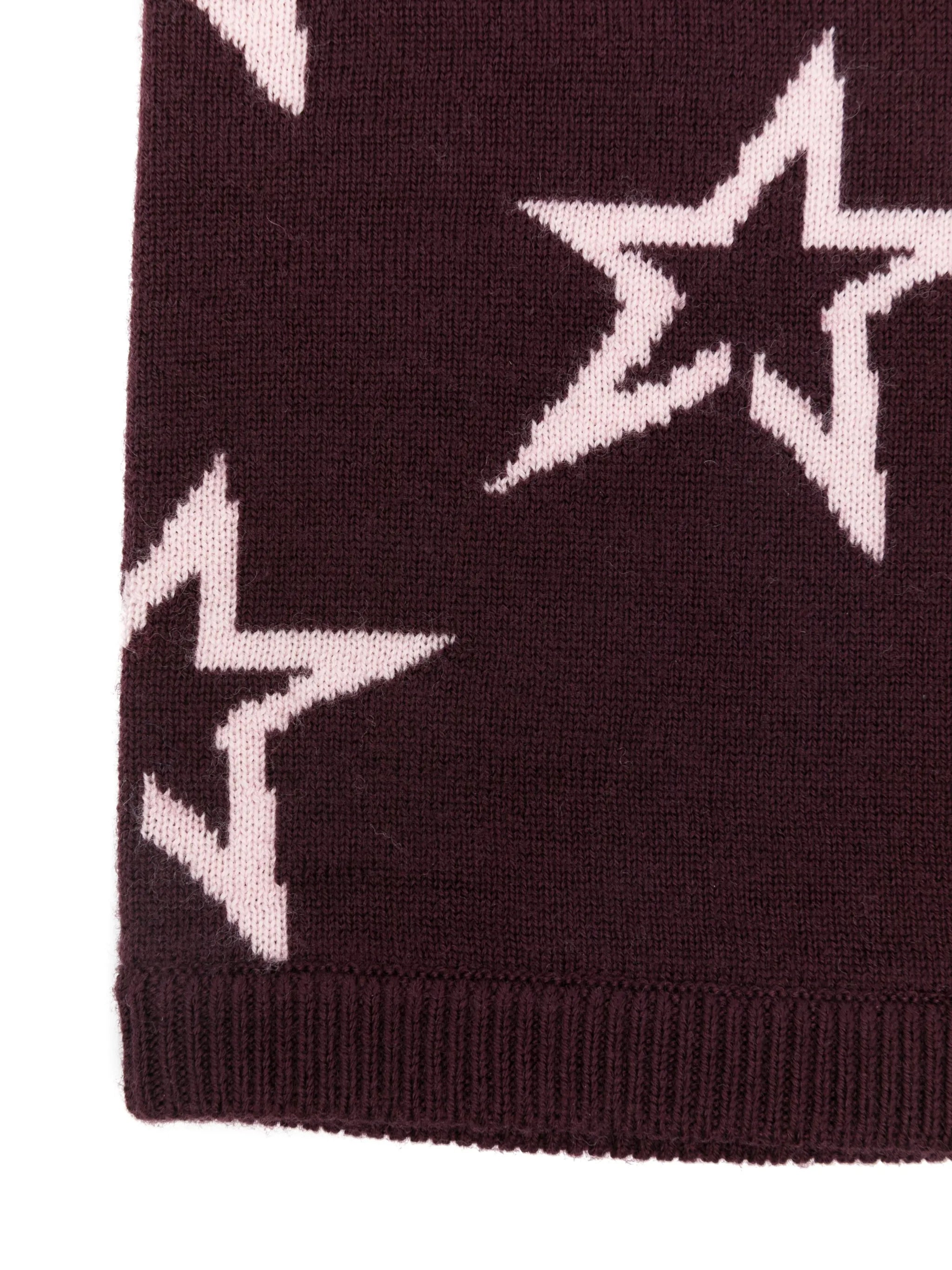 intarsia-knit balaclava