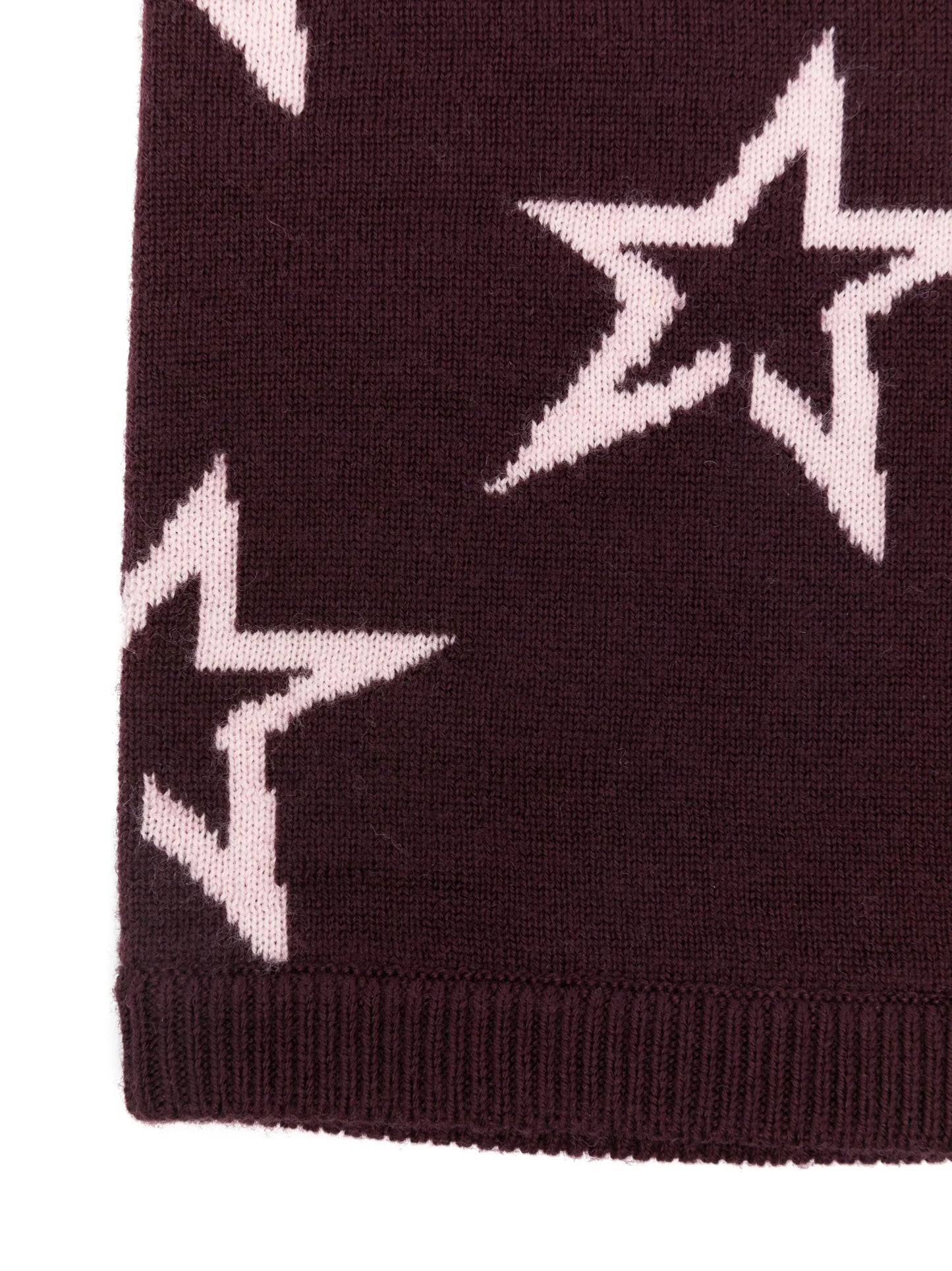 intarsia-knit balaclava