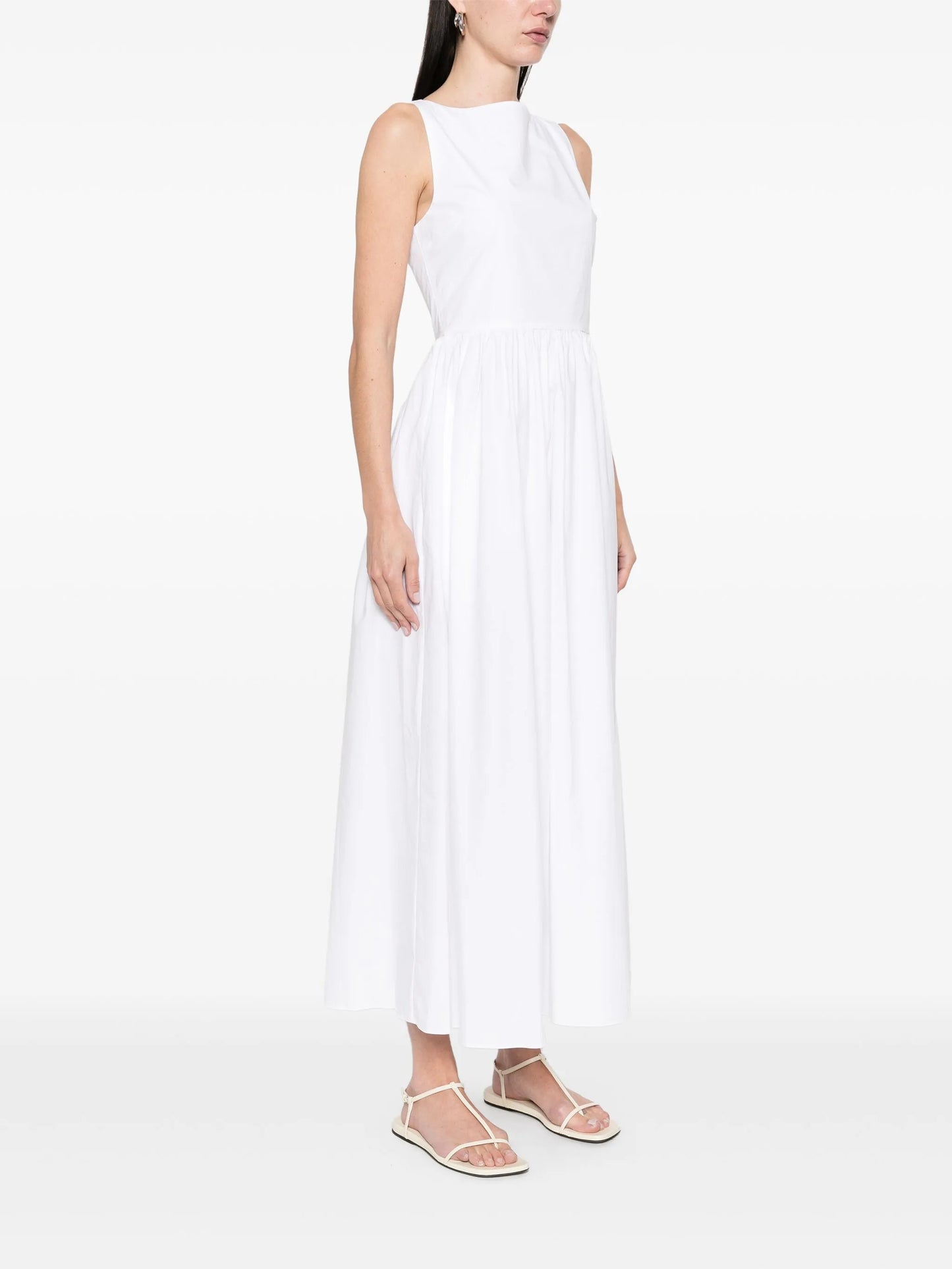Tie Back midi dress