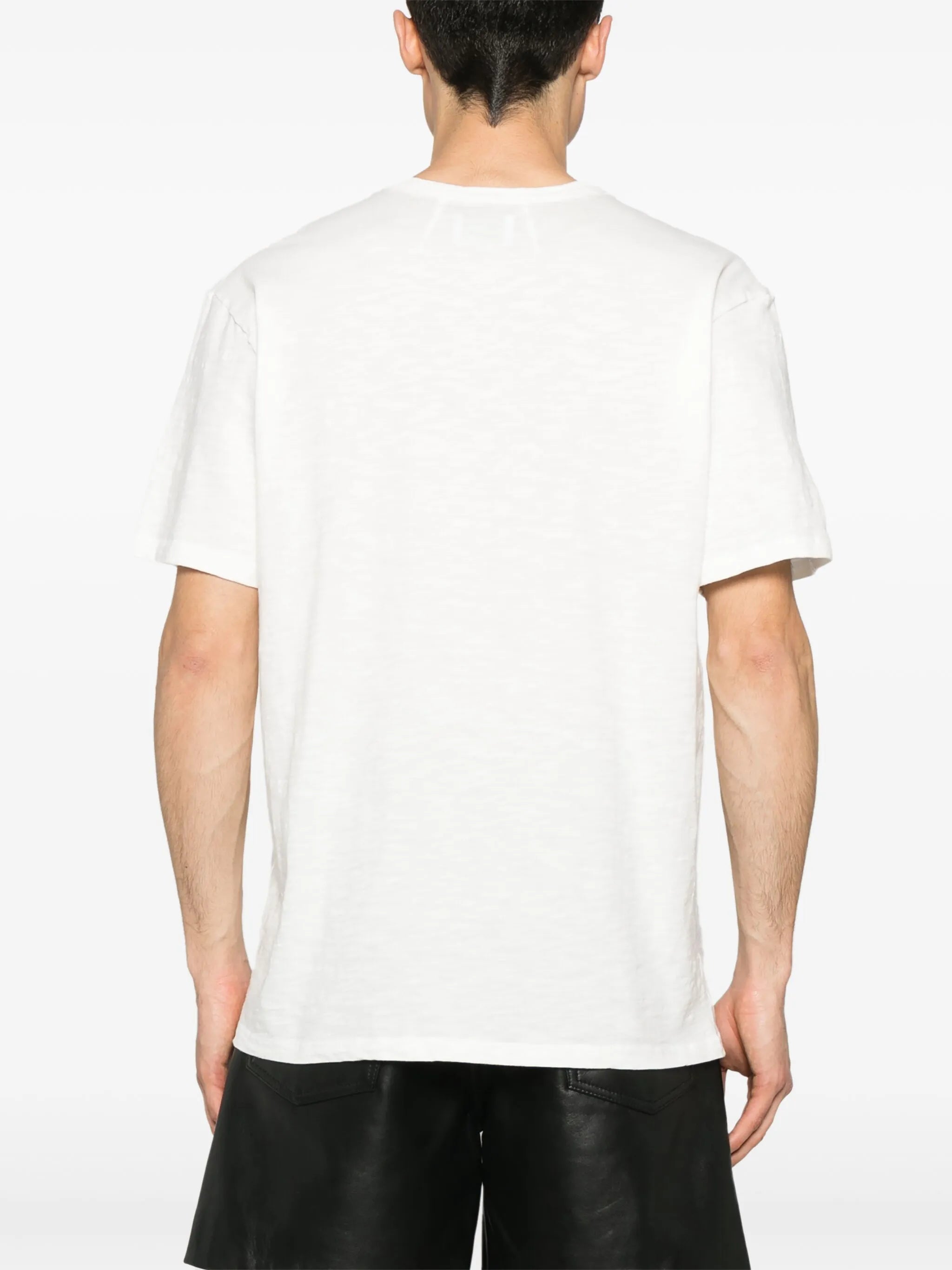 logo slub T-shirt