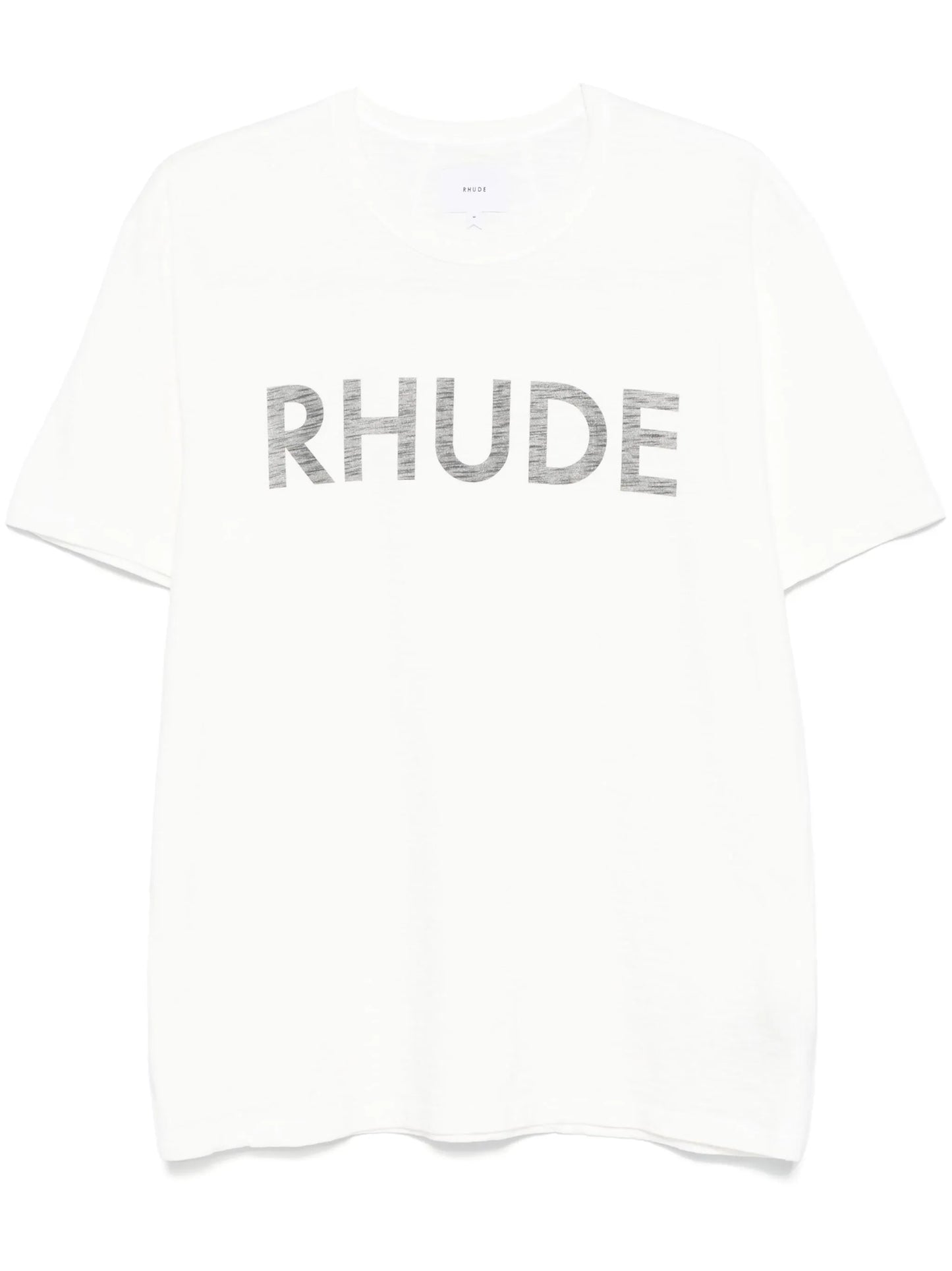 logo slub T-shirt