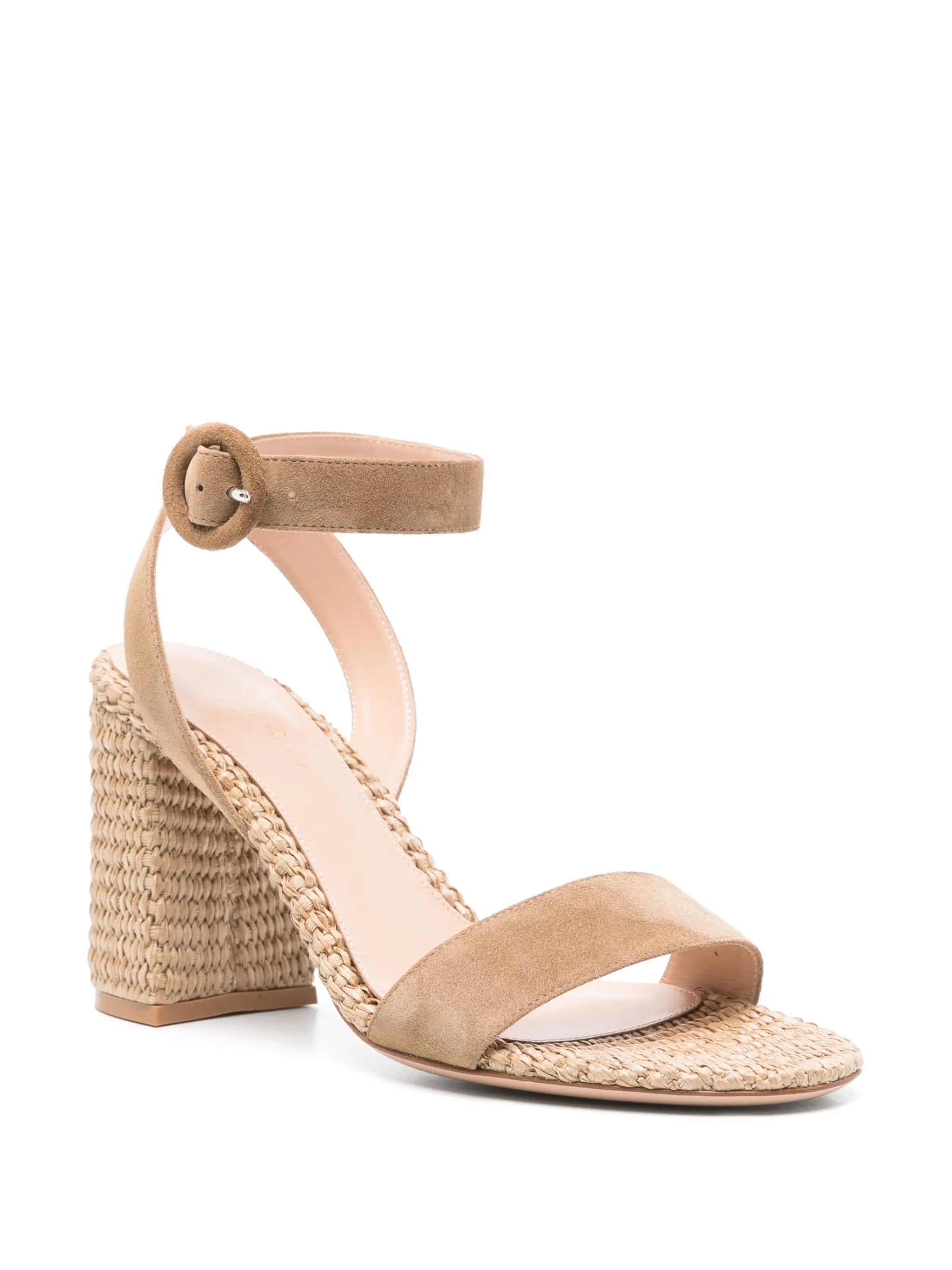 85mm suede sandals