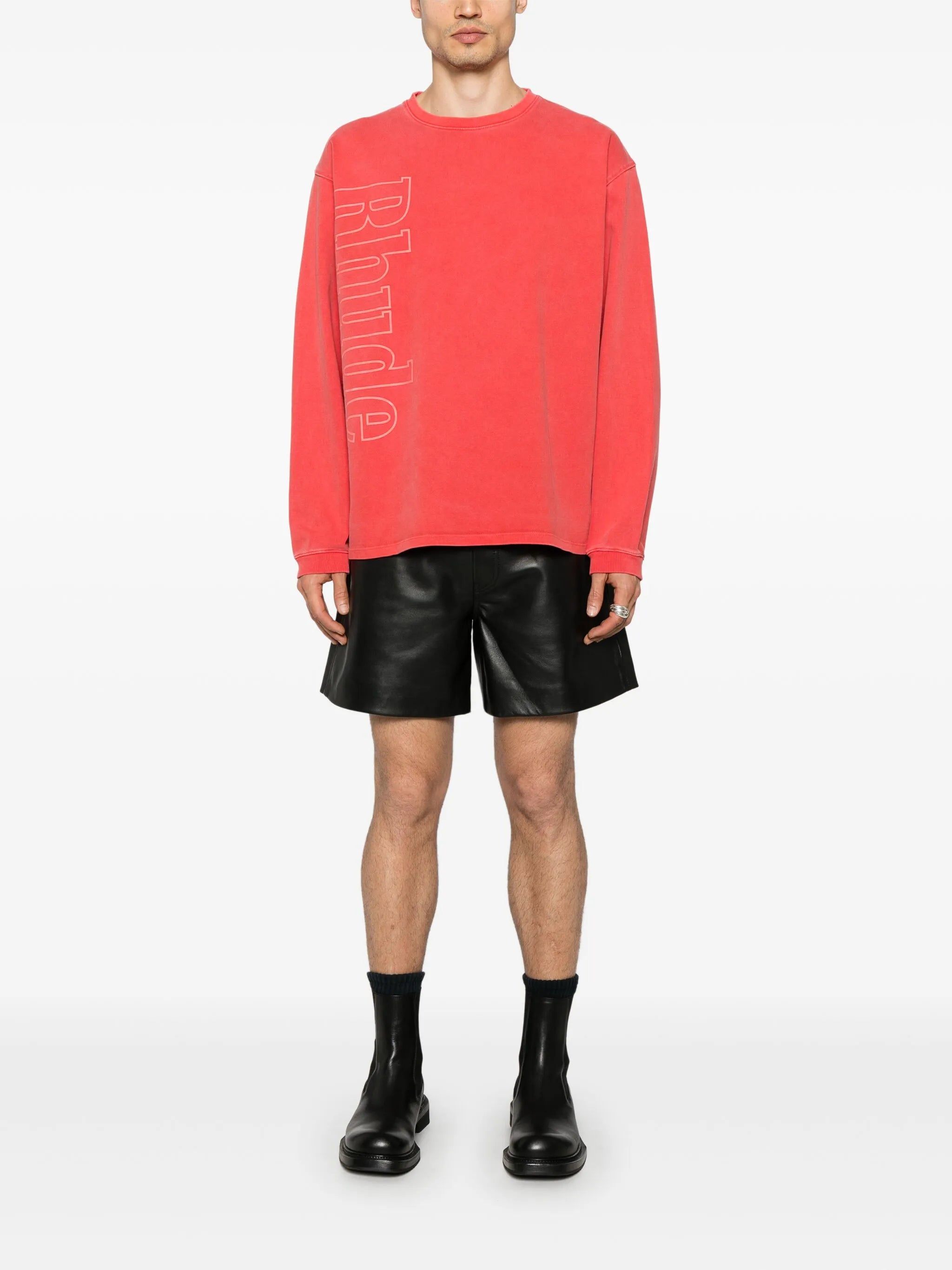 logo longsleev sweatshirt