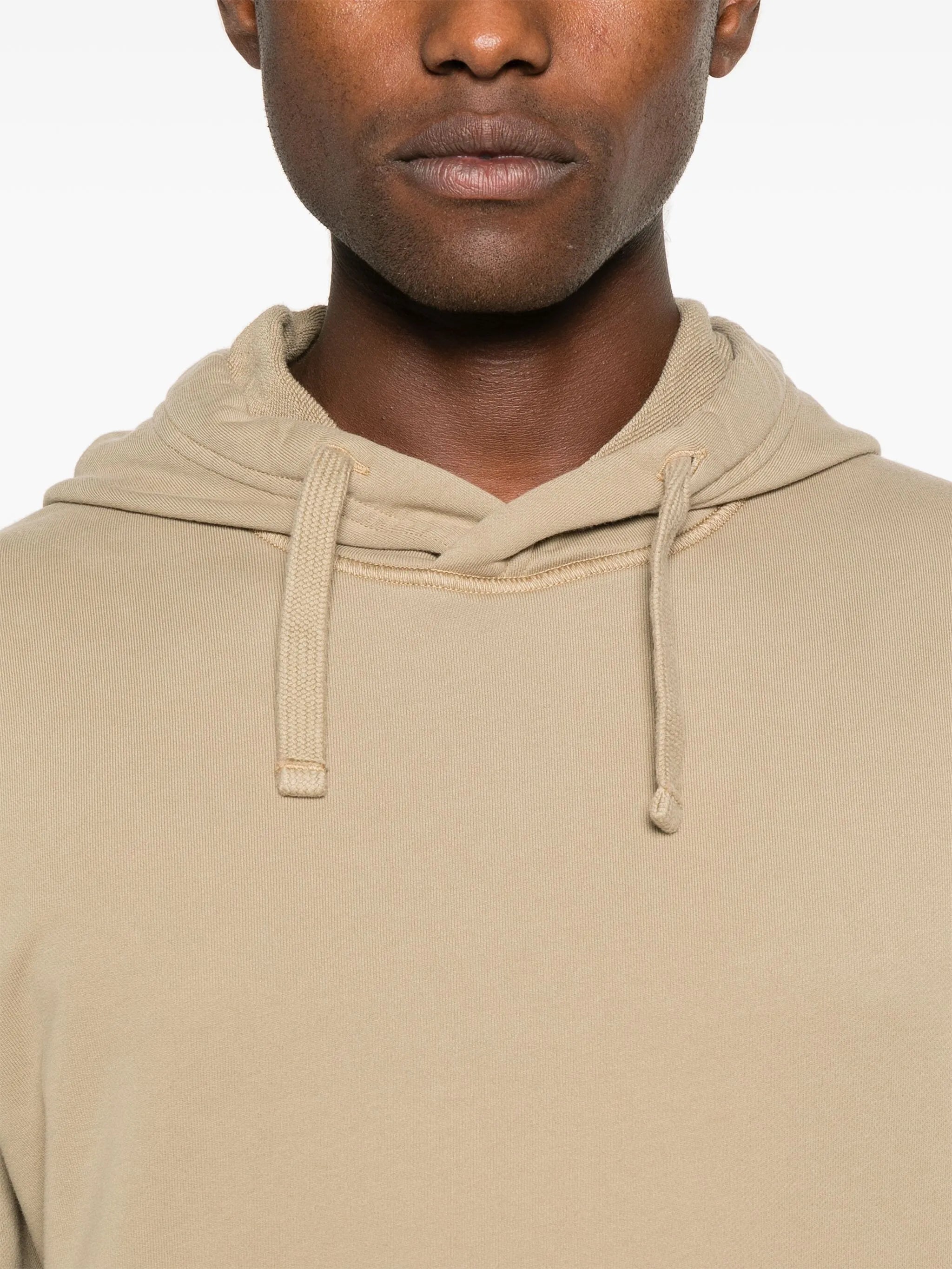 Compass-badge hoodie