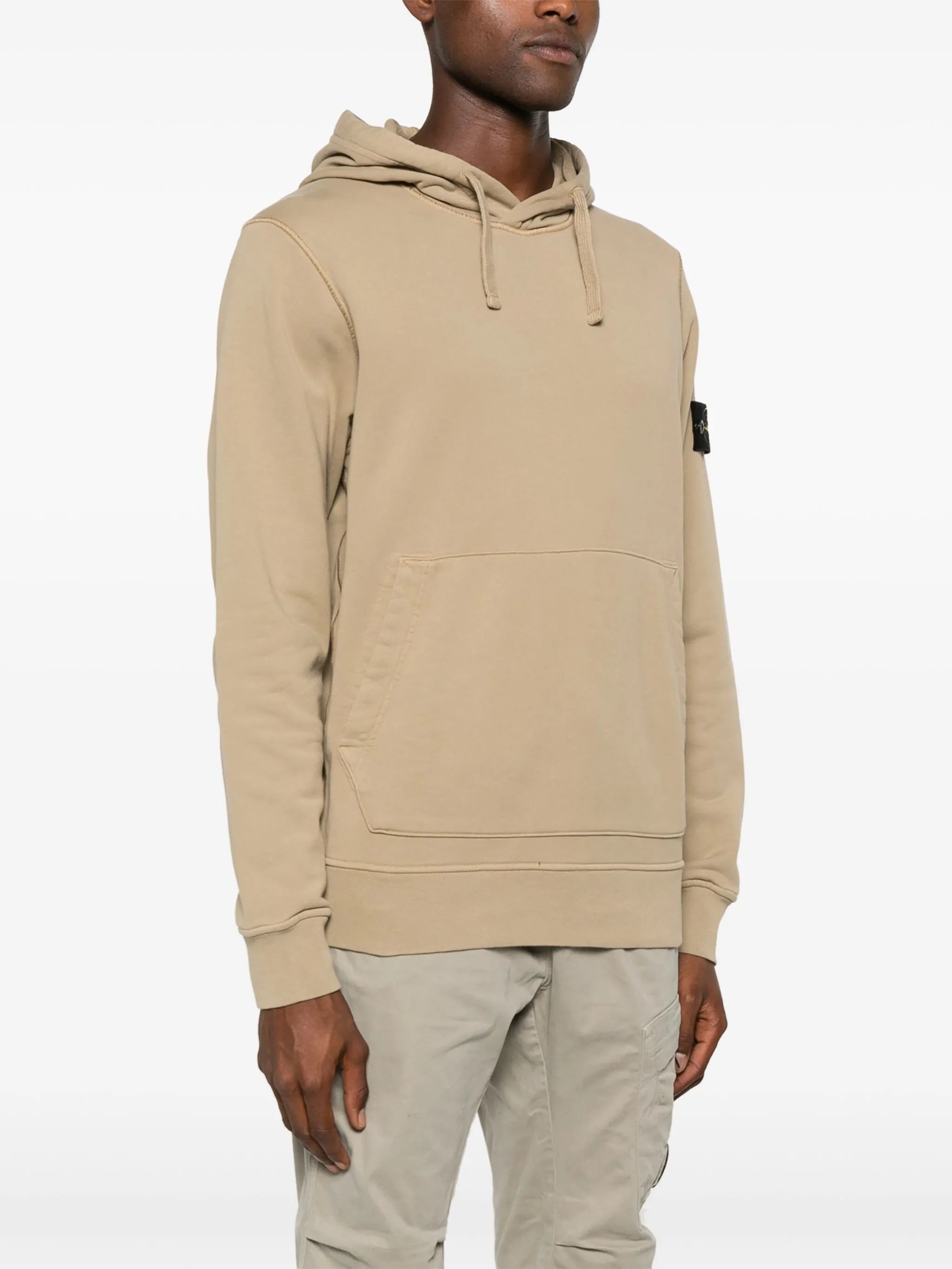 Compass-badge hoodie