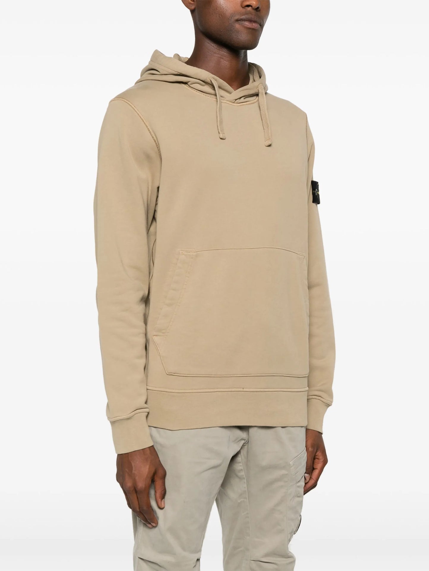 Compass-badge hoodie