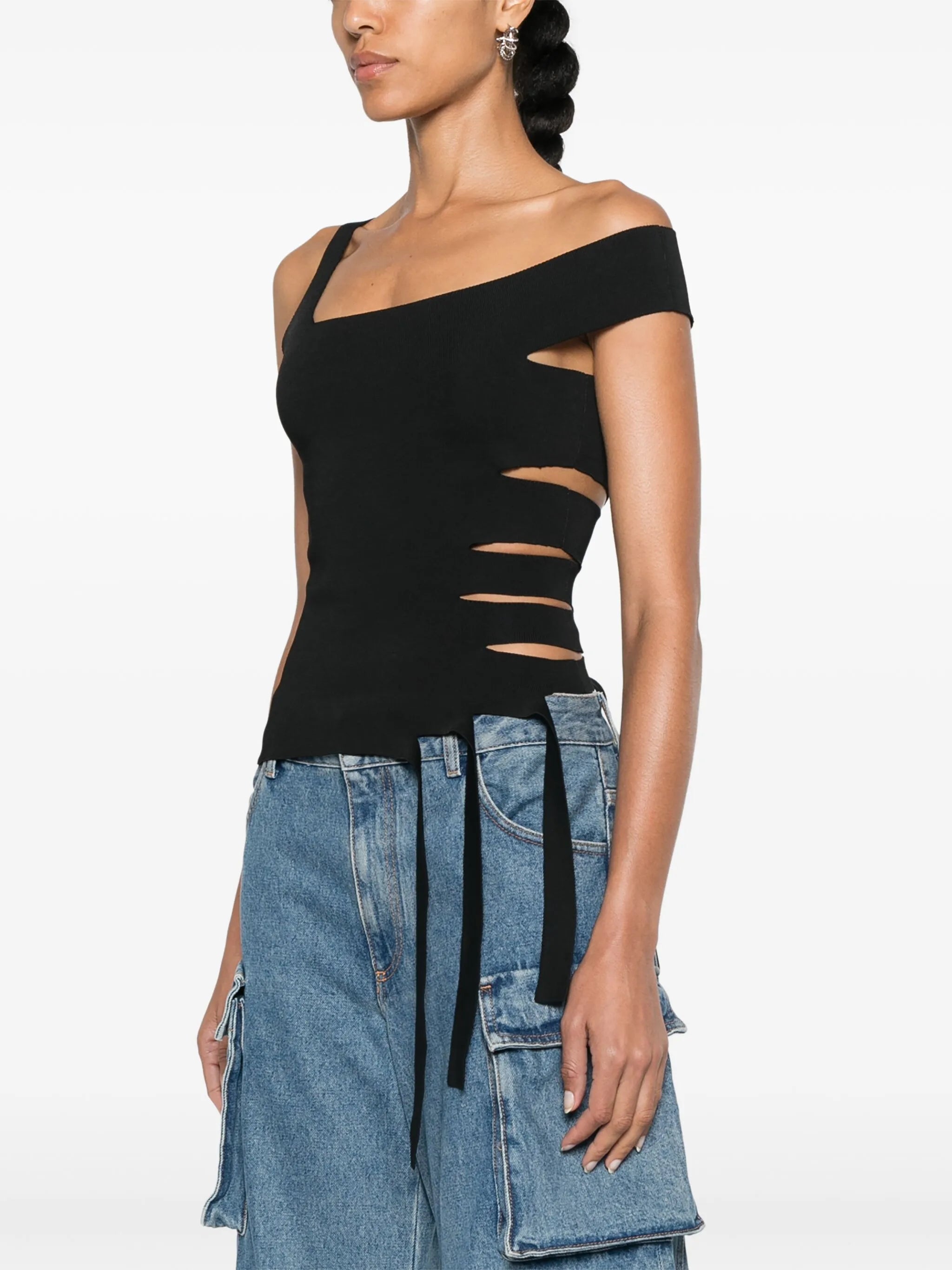 bandage knitted top