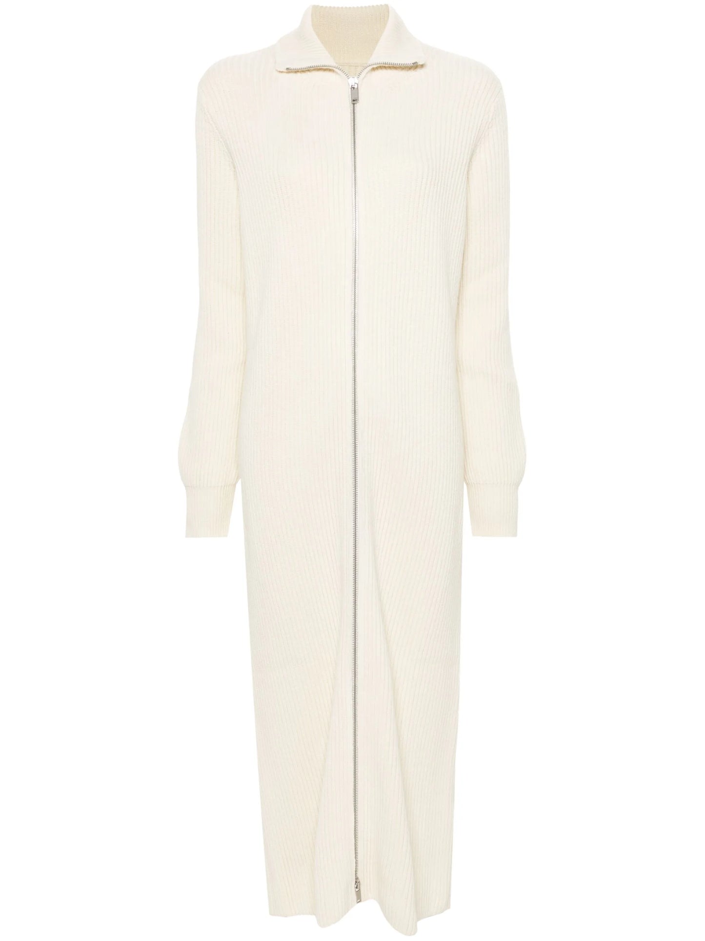 ribbed-knit maxi dress