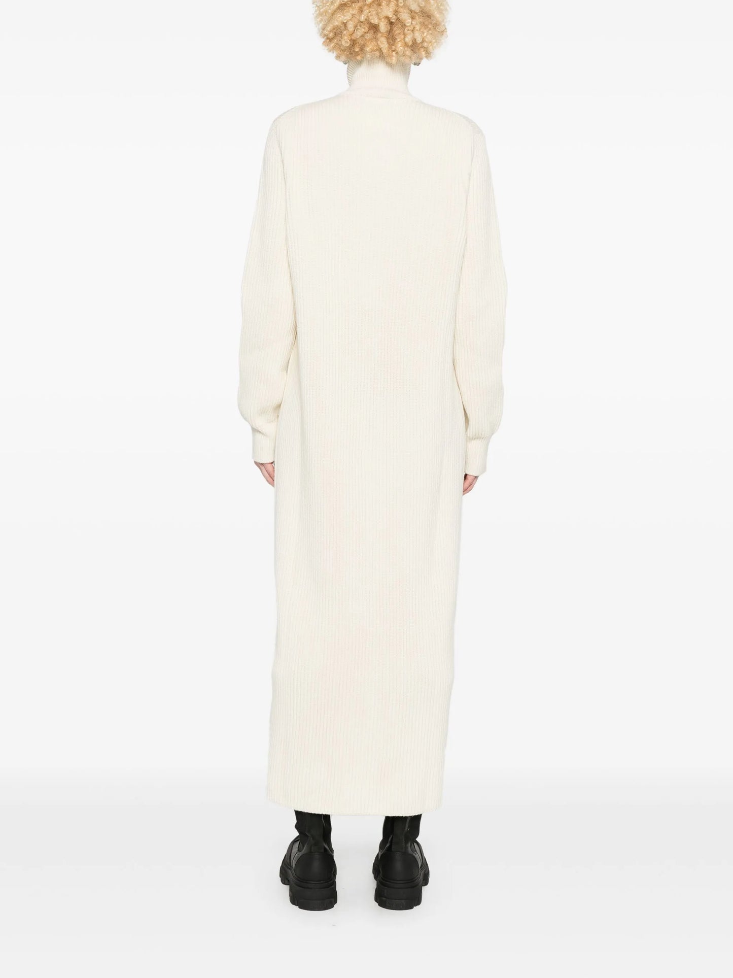 ribbed-knit maxi dress