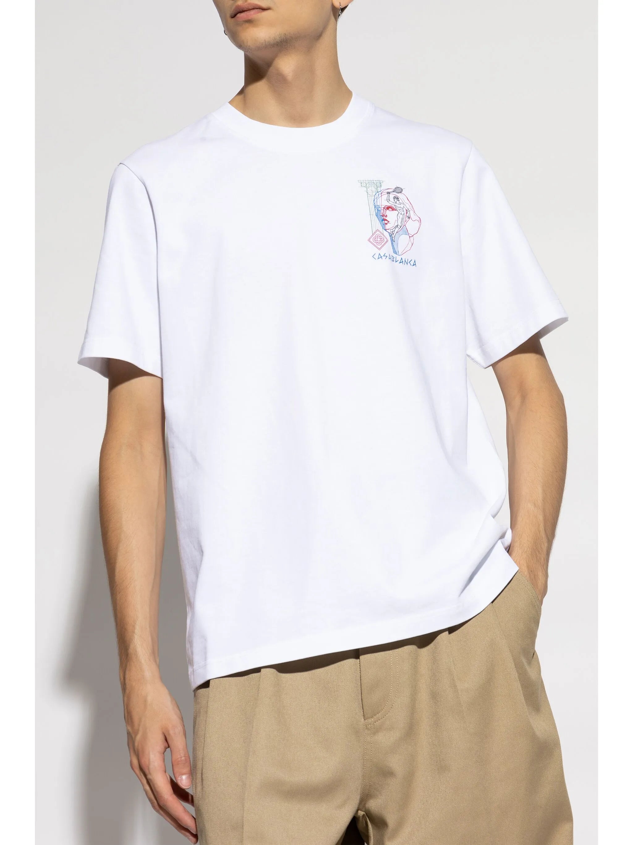 graphic-print cotton t-shirt