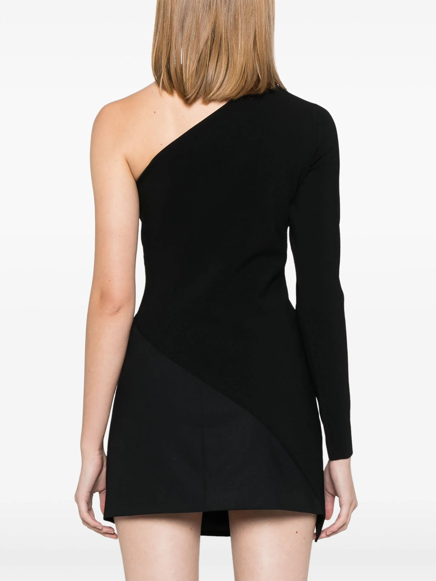 asymmetric long-sleeve top