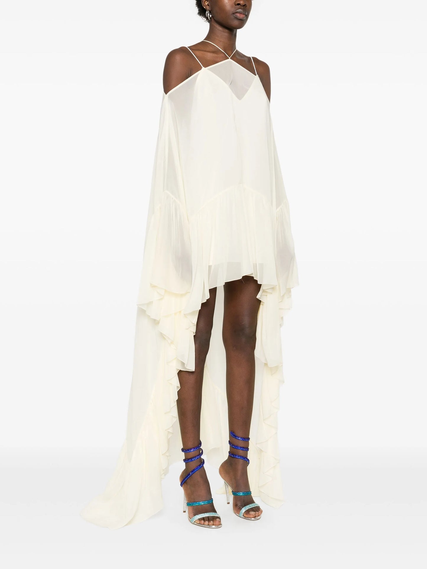 silk mini dress