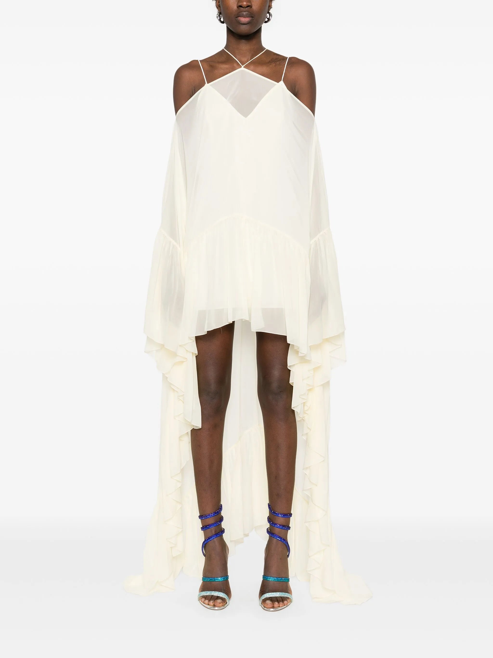 silk mini dress