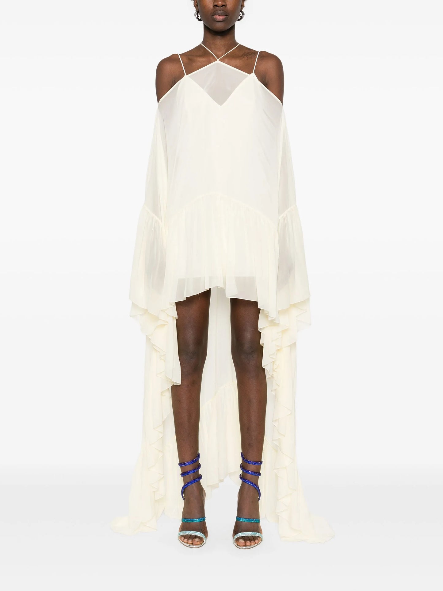 silk mini dress