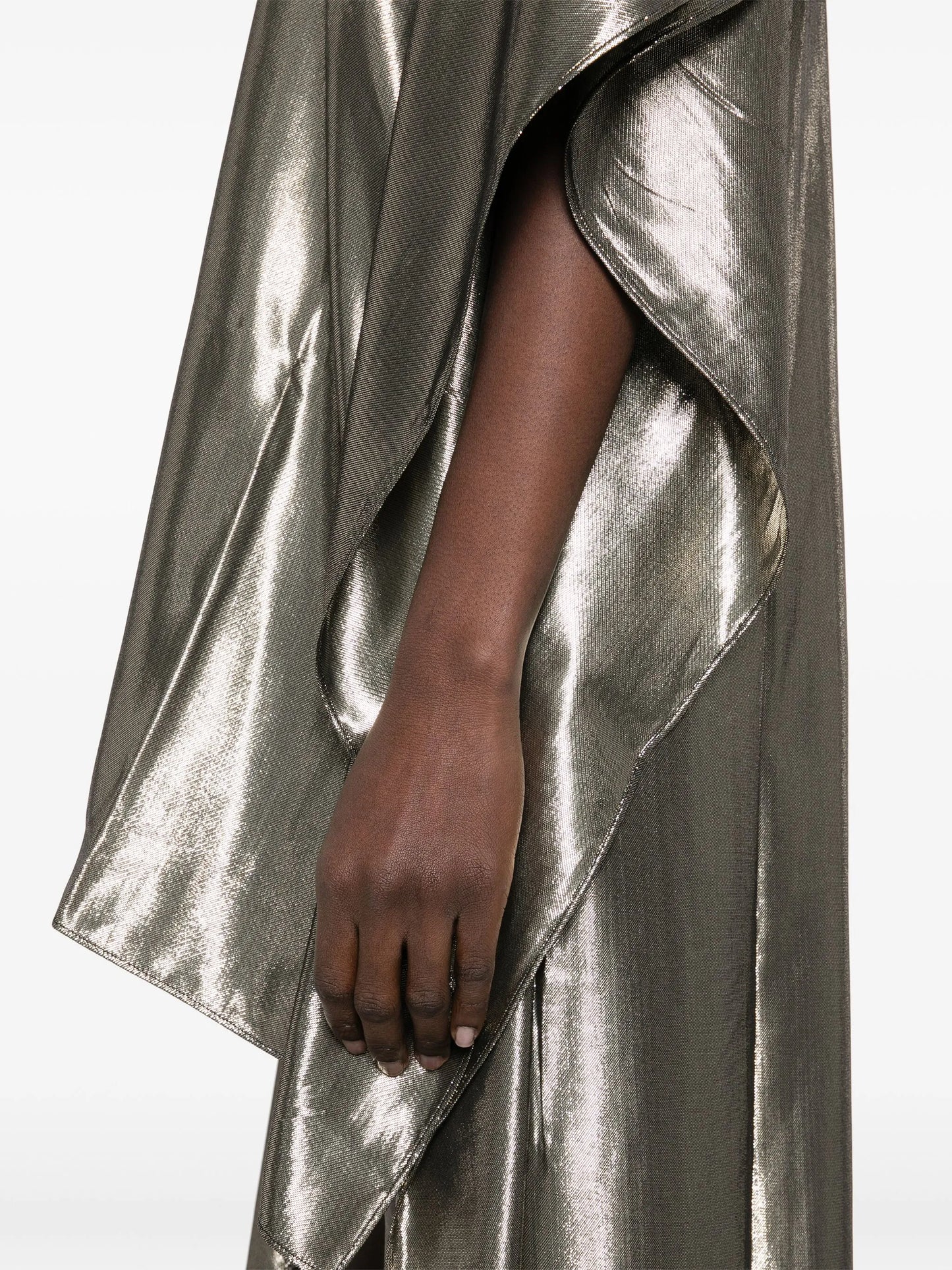 lurex mini dress
