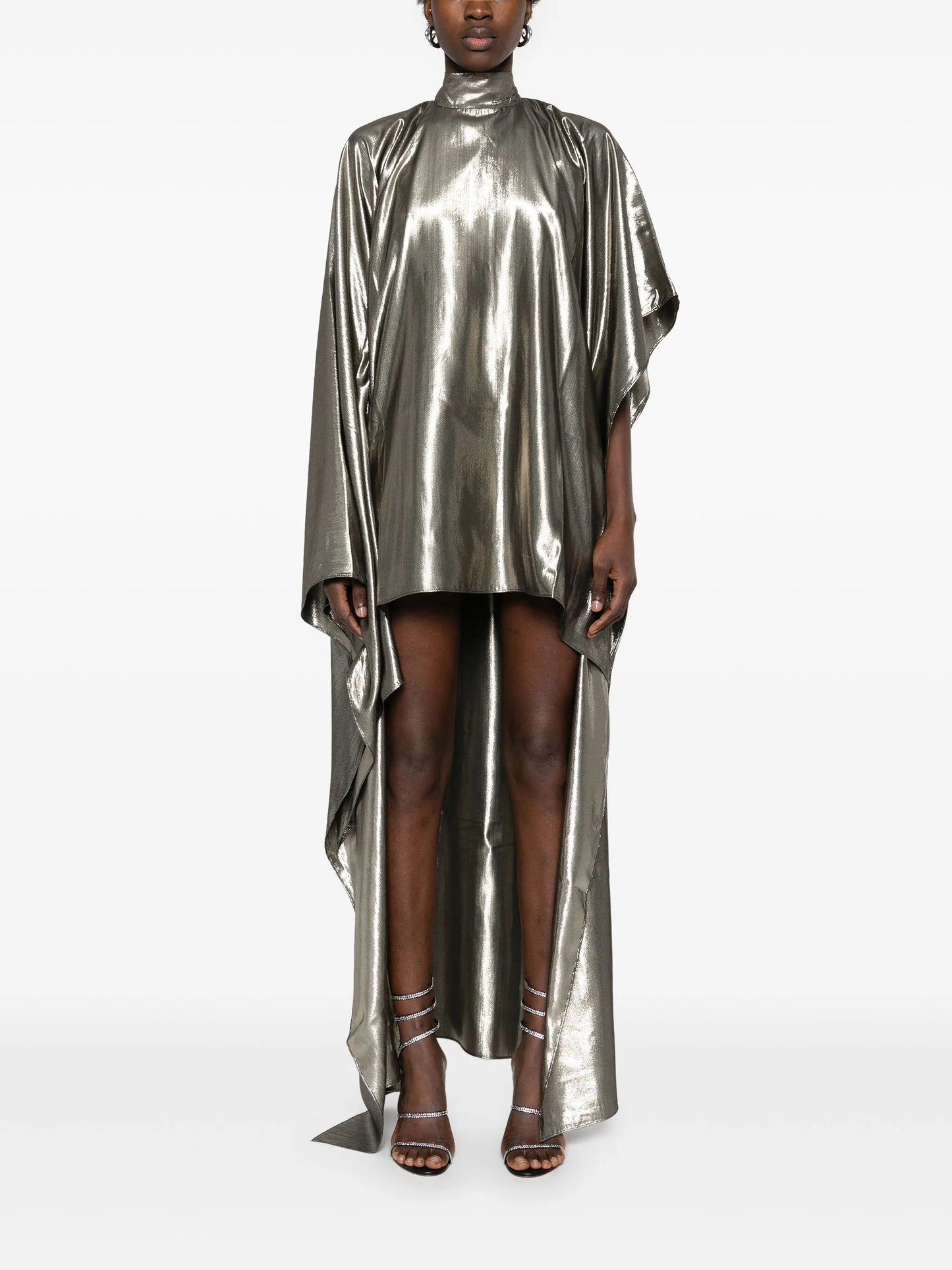 lurex mini dress