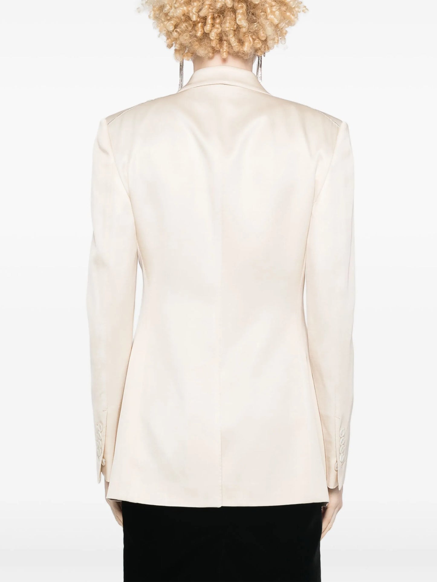 double-breasted blazer