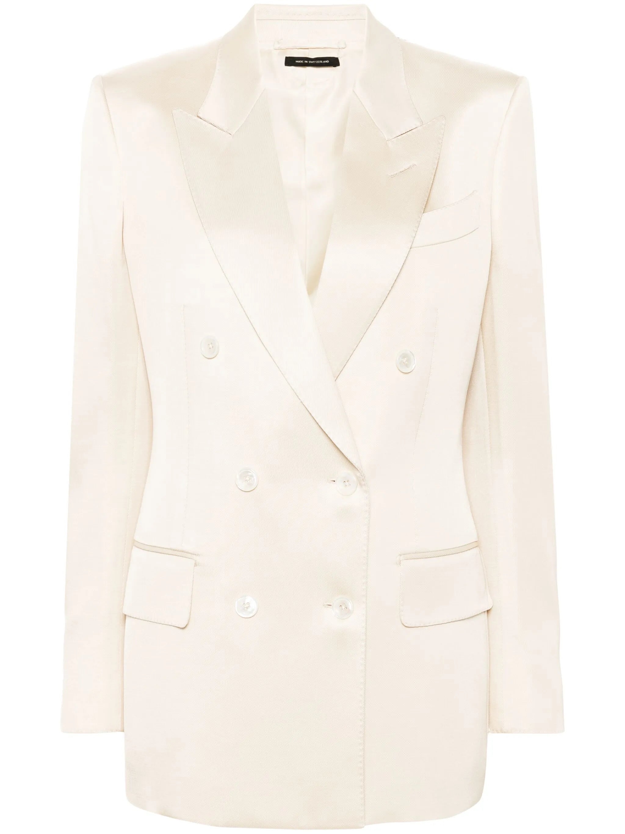 double-breasted blazer