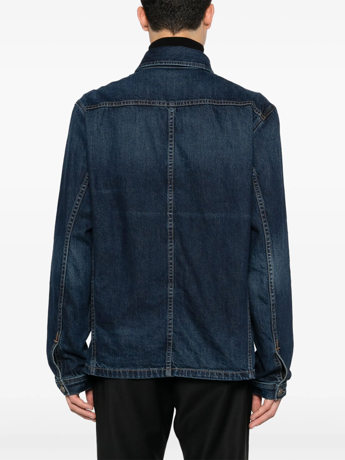 chest-pockets denim jacket