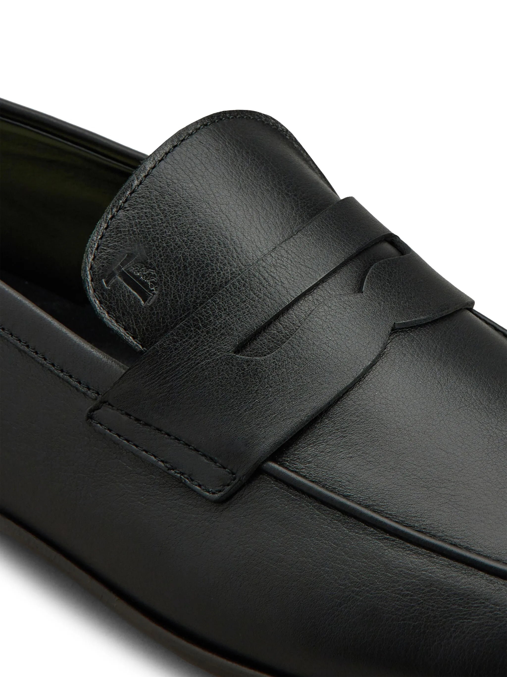 leather loafers