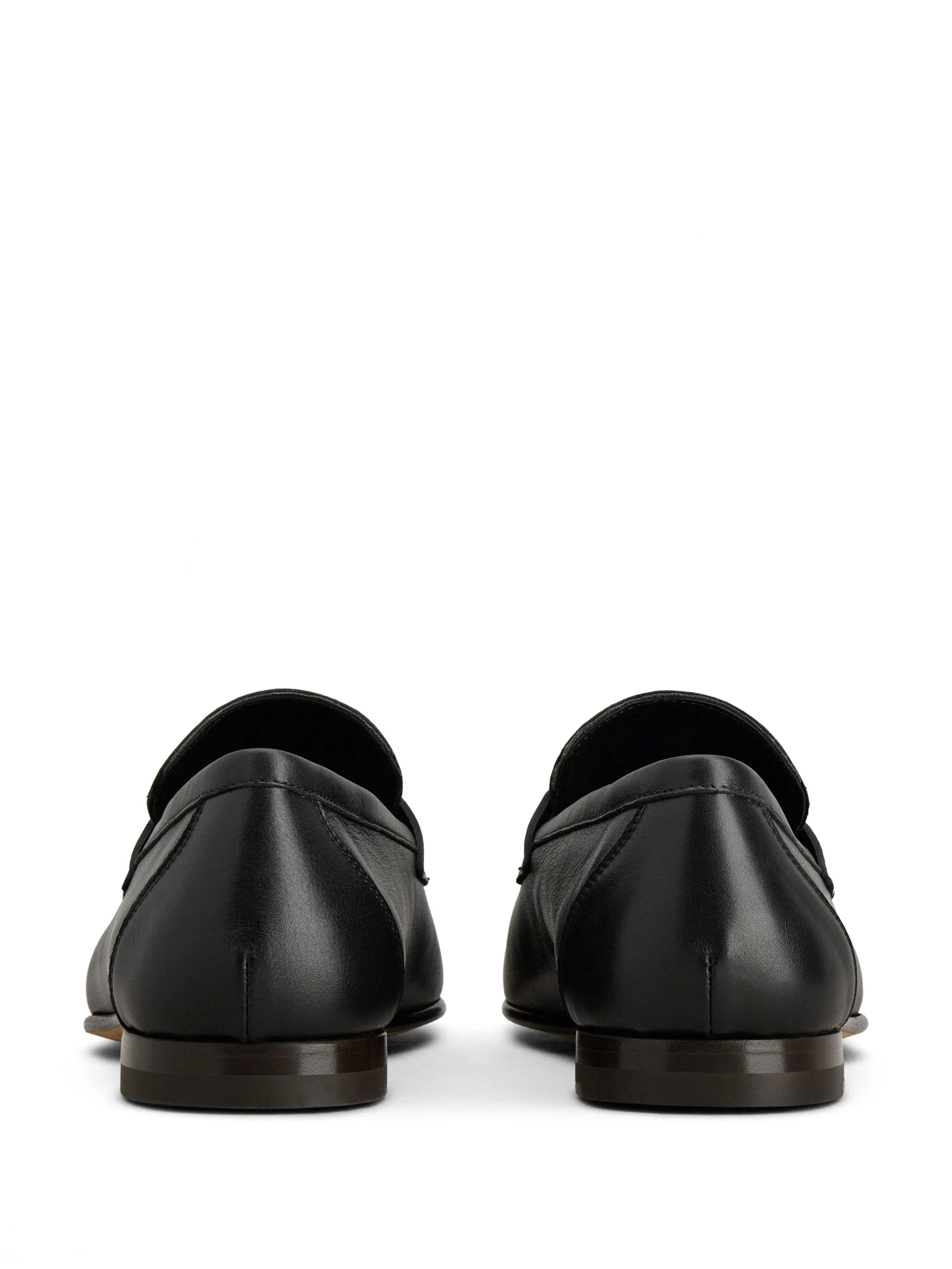 Monogram penny loafers