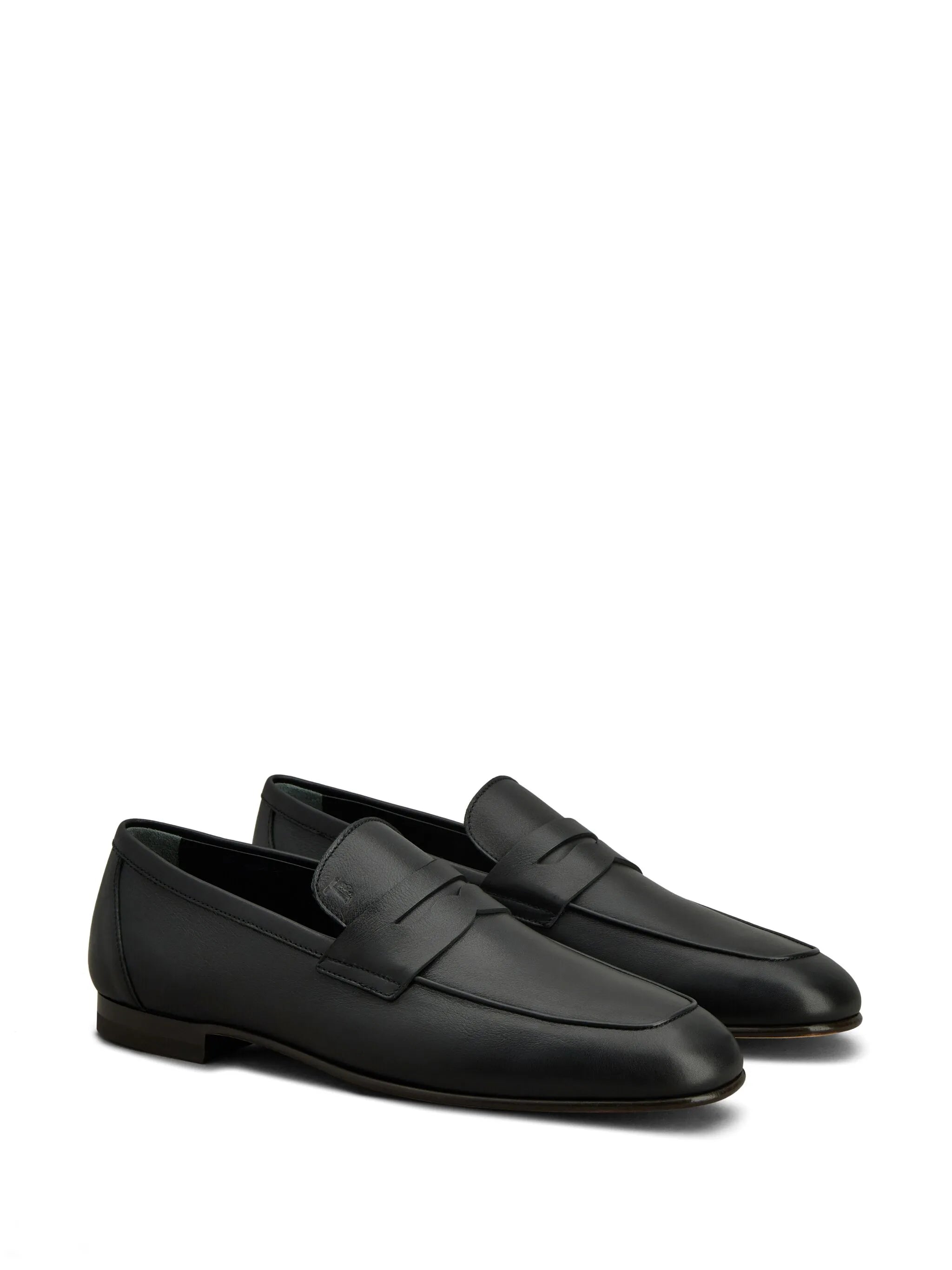 leather loafers